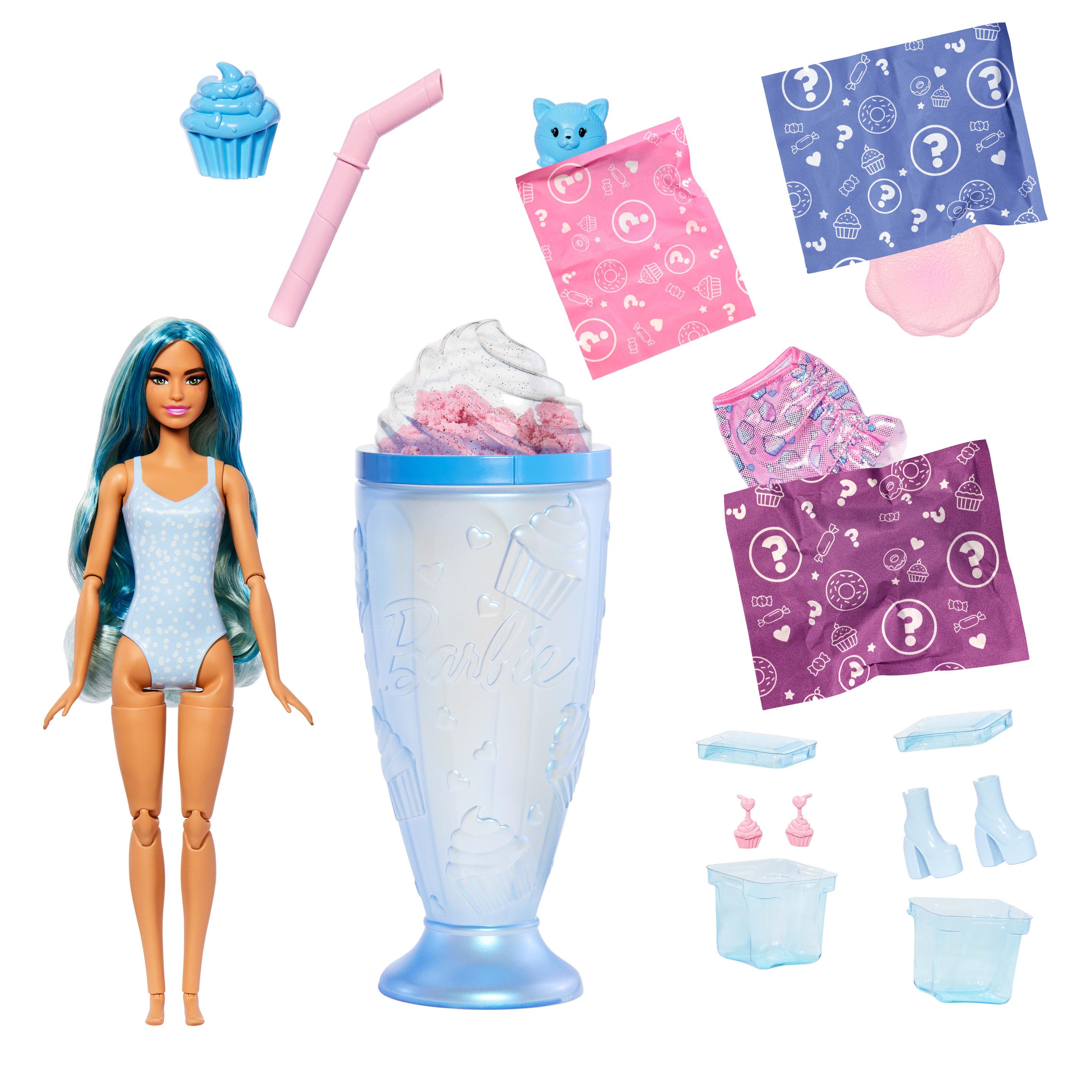 Produktbild Barbie Pop Reveal Sweet Treat-Serie Set aus Puppe und Zubehör, Cool Cupcake Modepuppe und Haustier 5 von 5