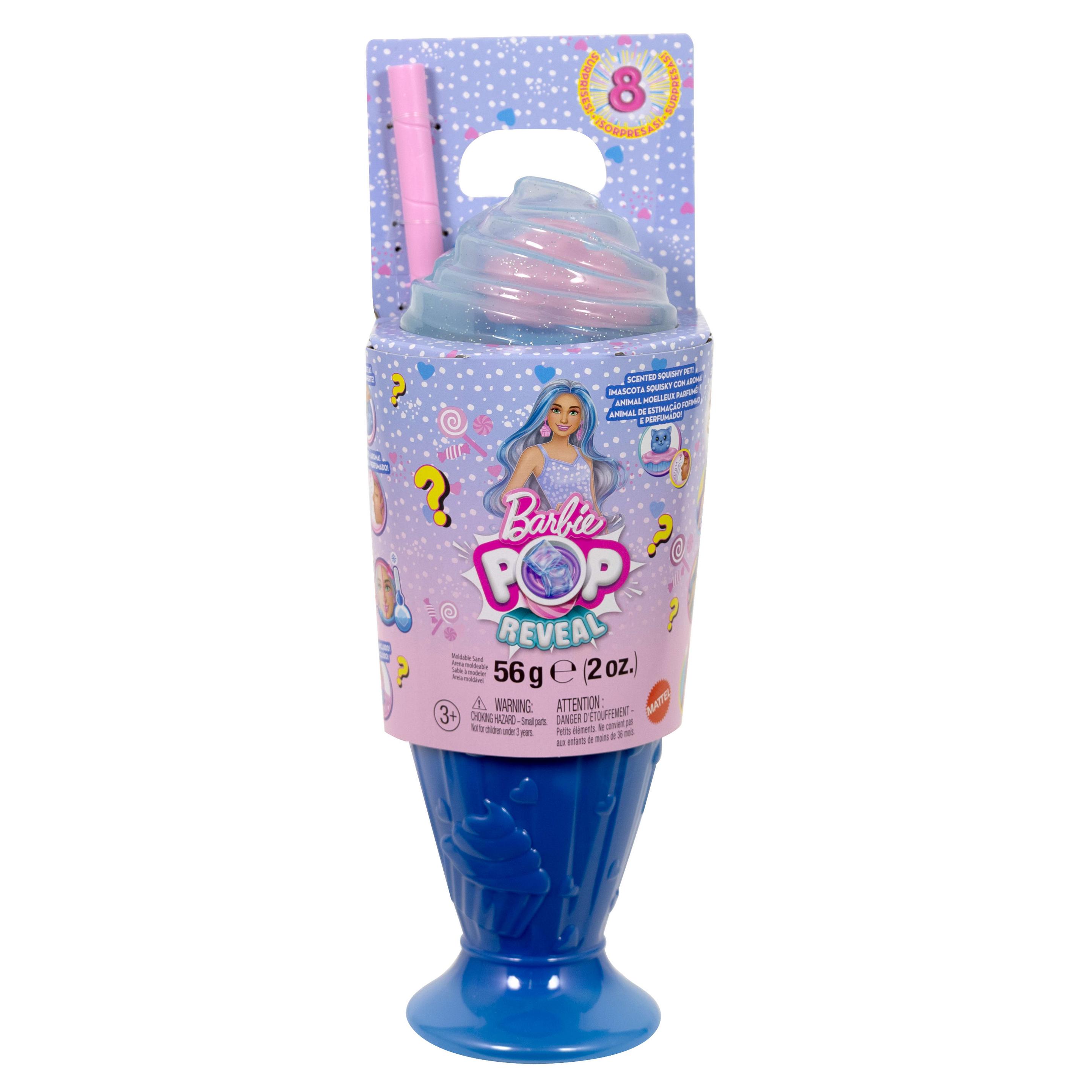 Produktbild Barbie Pop Reveal Sweet Treat-Serie Set aus Puppe und Zubehör, Cool Cupcake Modepuppe und Haustier 3 von 5
