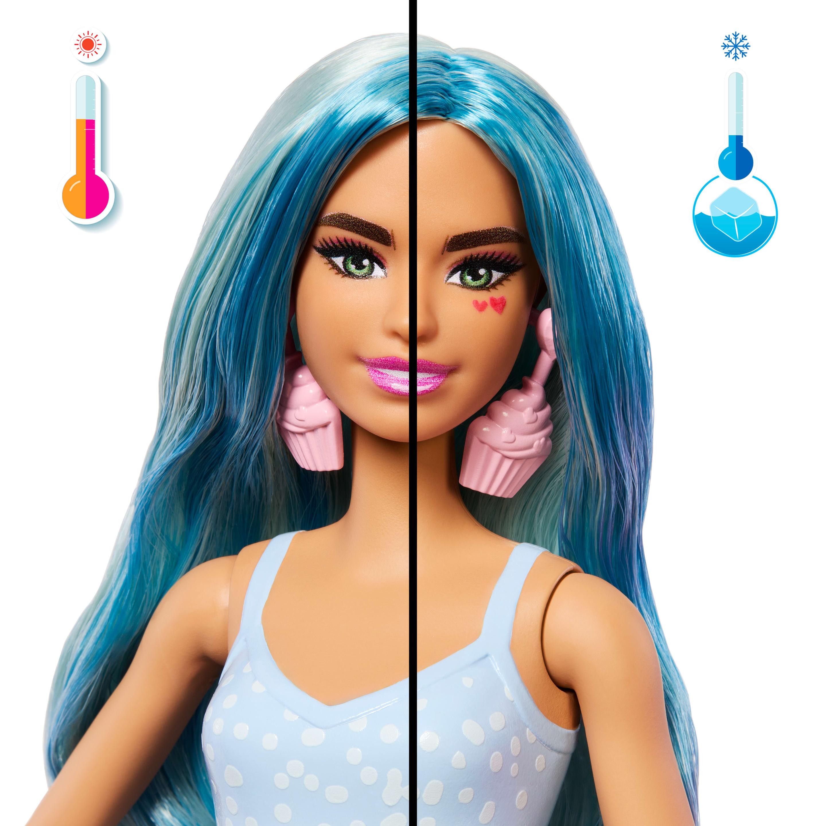 Produktbild Barbie Pop Reveal Sweet Treat-Serie Set aus Puppe und Zubehör, Cool Cupcake Modepuppe und Haustier 2 von 5