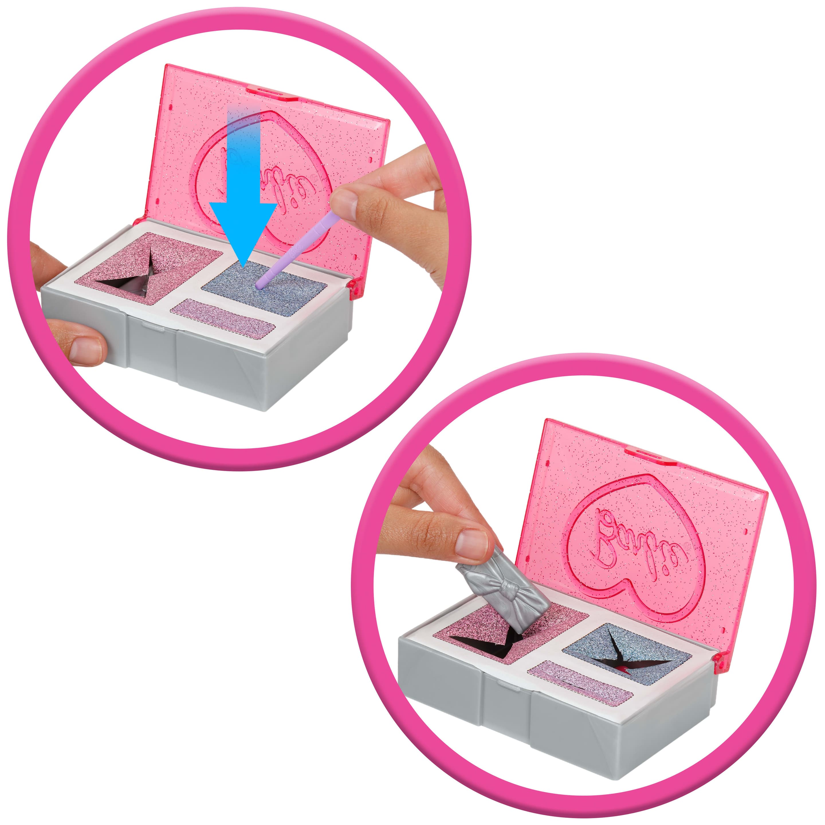 Produktbild Barbie Party Unboxed Glam Party Serie pinke glitzernde Puppe und Accessoires mit 10 Überraschungen 5 von 6