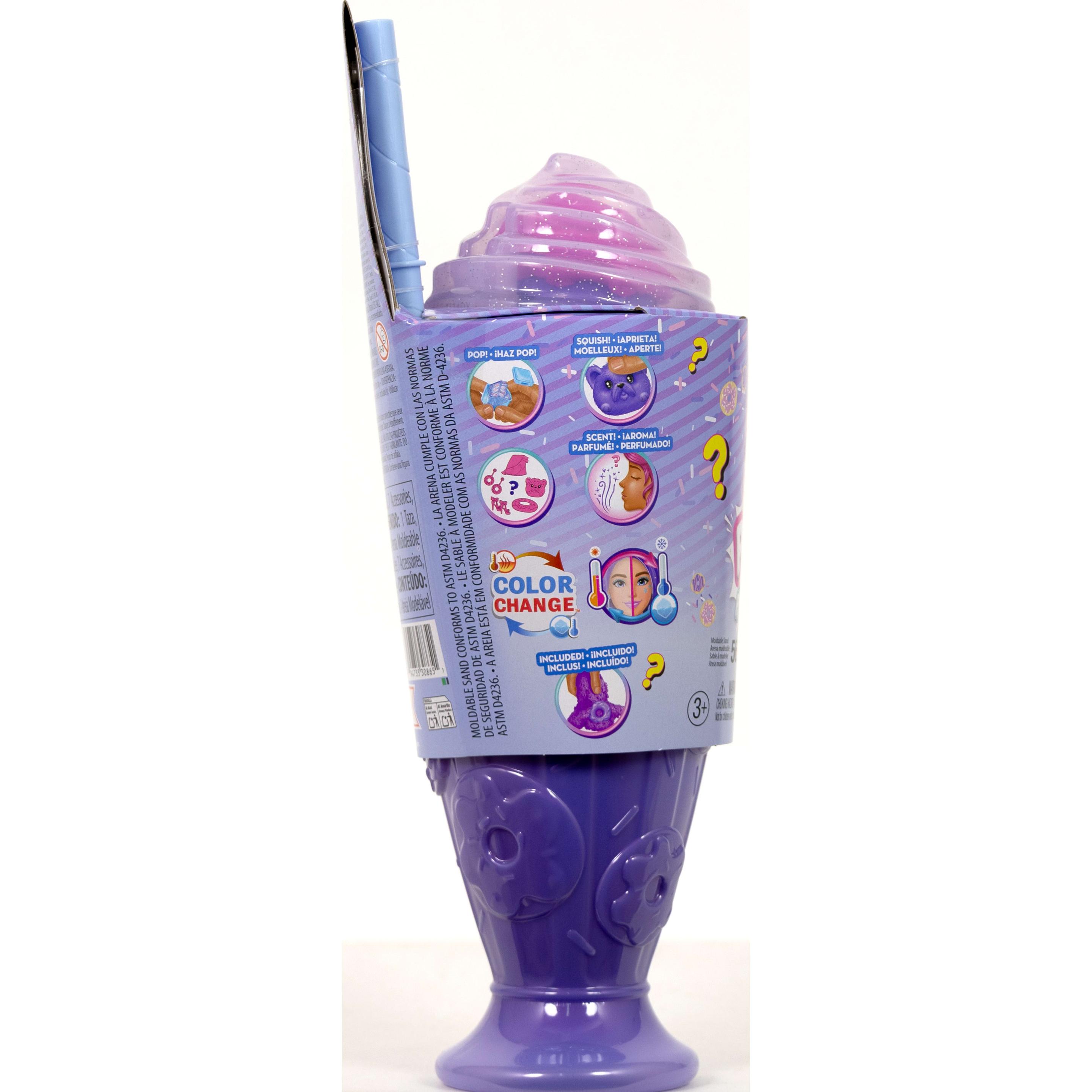 Produktbild Barbie Pop Reveal Treat-Serie Set aus Puppe und Zubehör, Donut Dreams Modepuppe und Haustier 5 von 6