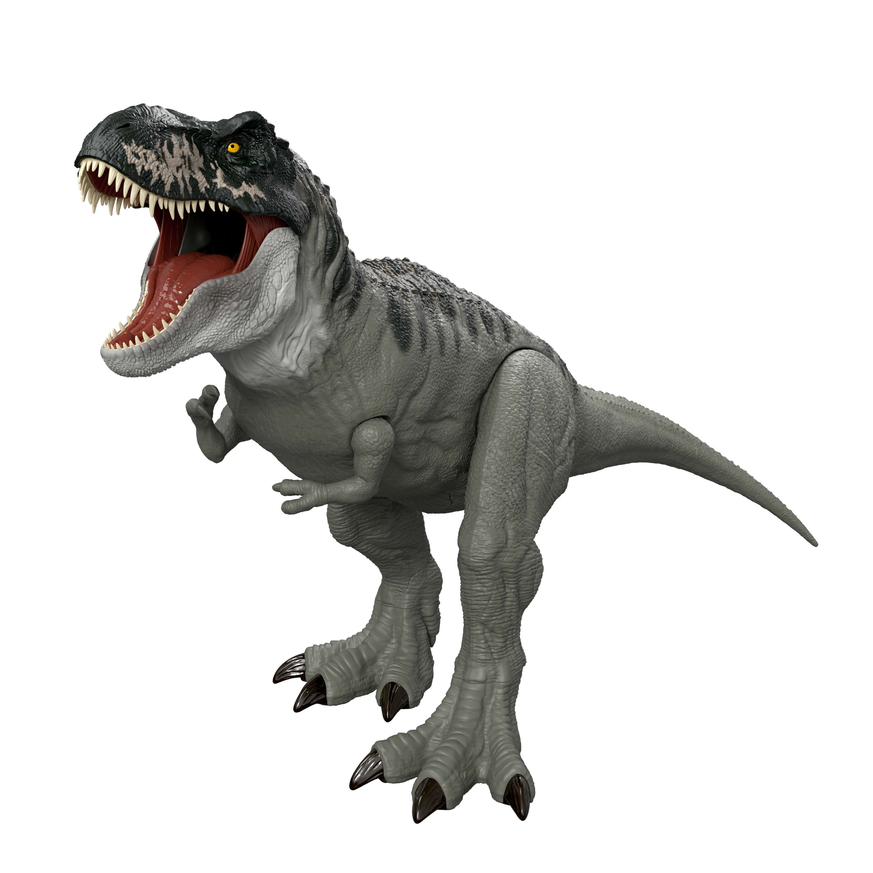Produktbild Jurassic World: Die Wiedergeburt Riesendino Tyrannosaurus rex Actionfigur, T-rex-Dinosaurierspielzeug, filmgetreu 2 von 6