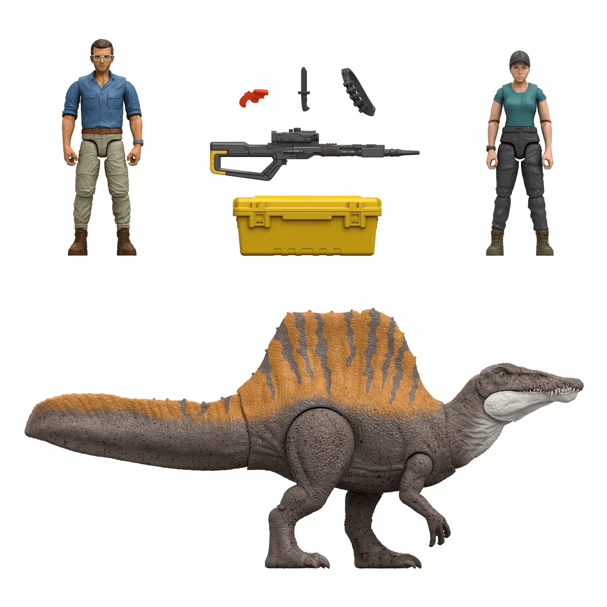 Produktbild Jurassic World Rebirth Storypack mit exklusivem Spinosaurus – Action-Set für Dino-Fans 3 von 6
