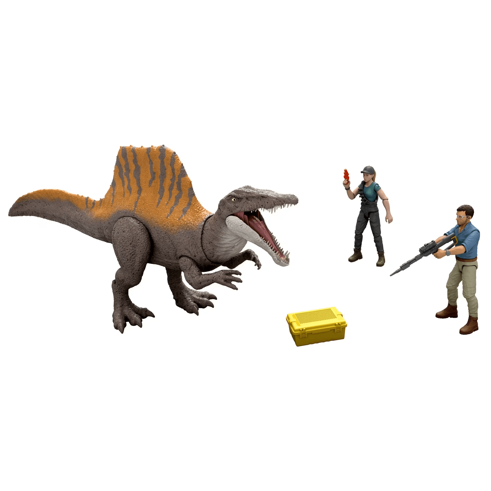 Produktbild Jurassic World Rebirth Storypack mit exklusivem Spinosaurus – Action-Set für Dino-Fans 2 von 6