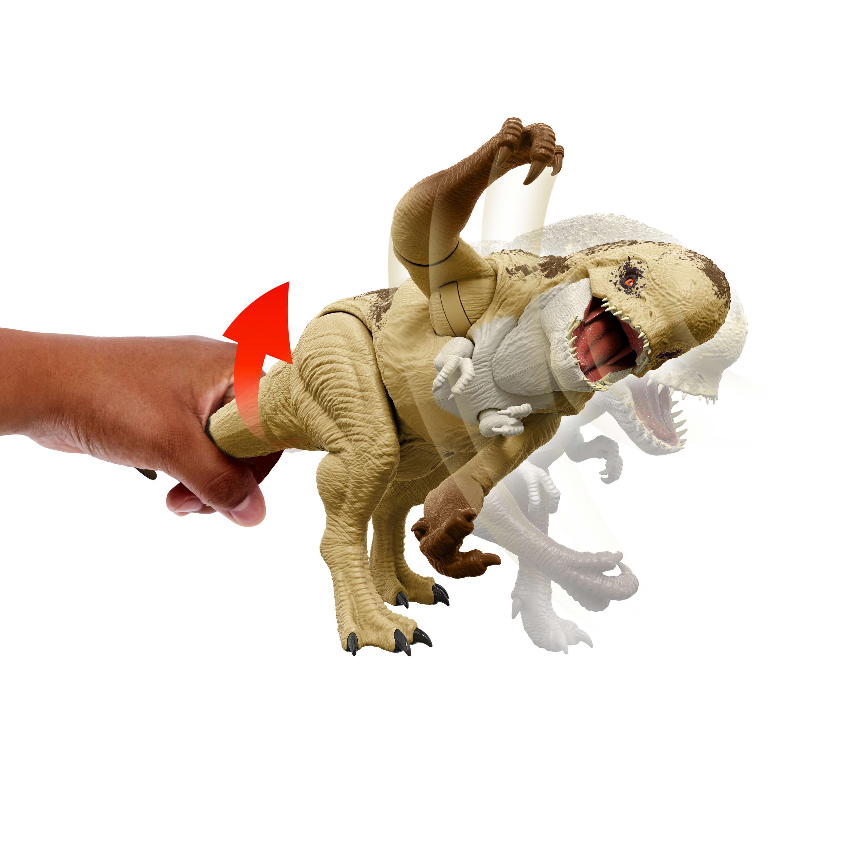 Produktbild Jurassic World Rebirth Bösewicht1 Dino-Actionfigur, 56 cm Doppelattacke Dinosaurier-Spielzeug, 2 Angriffe 3 von 6