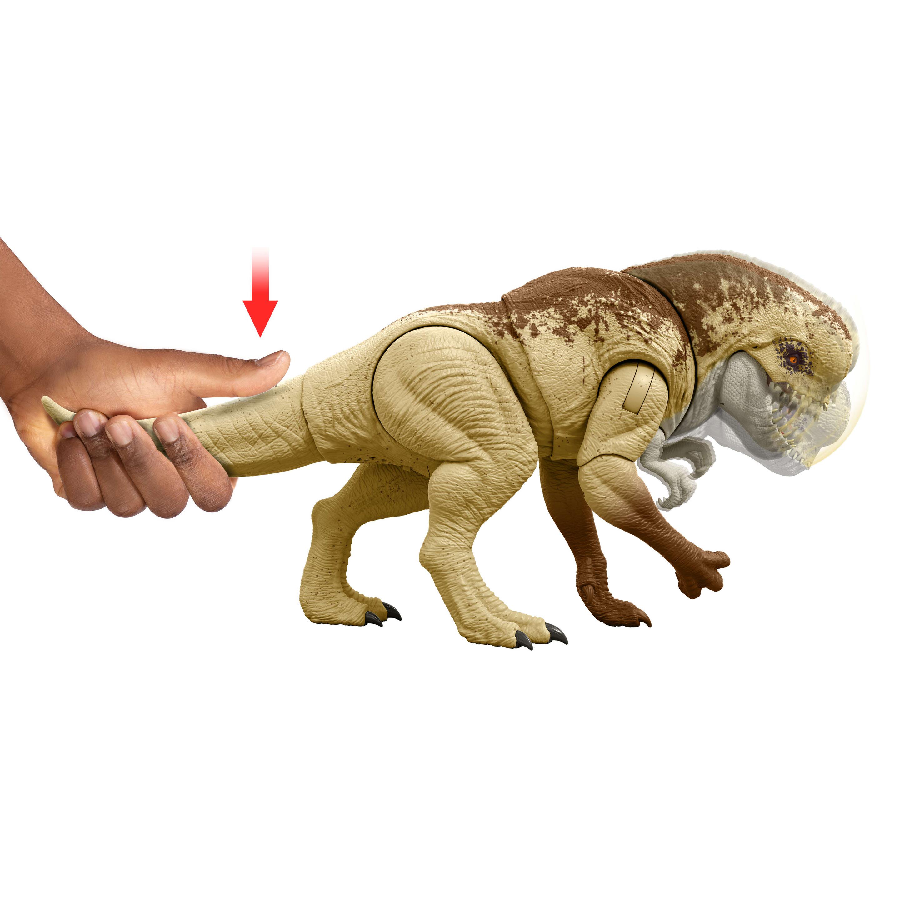Produktbild Jurassic World Rebirth Bösewicht1 Dino-Actionfigur, 56 cm Doppelattacke Dinosaurier-Spielzeug, 2 Angriffe 4 von 6