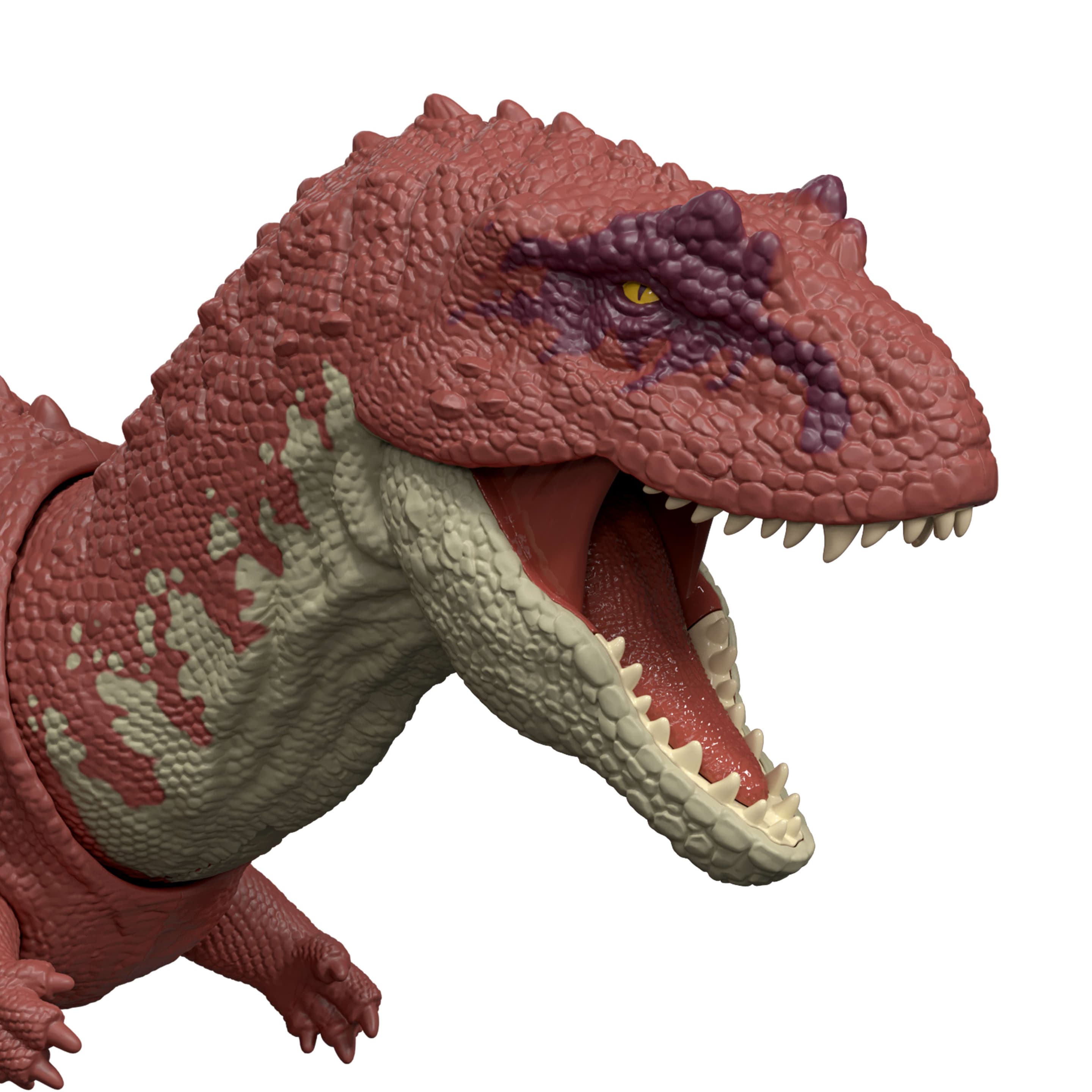 Produktbild Jurassic World: Die Wiedergeburt Wild Roar Aucasaurus-Dinosaurierspielzeug mit schwanzgesteuertem Beißangriff und Brüllgeräusch 2 von 5