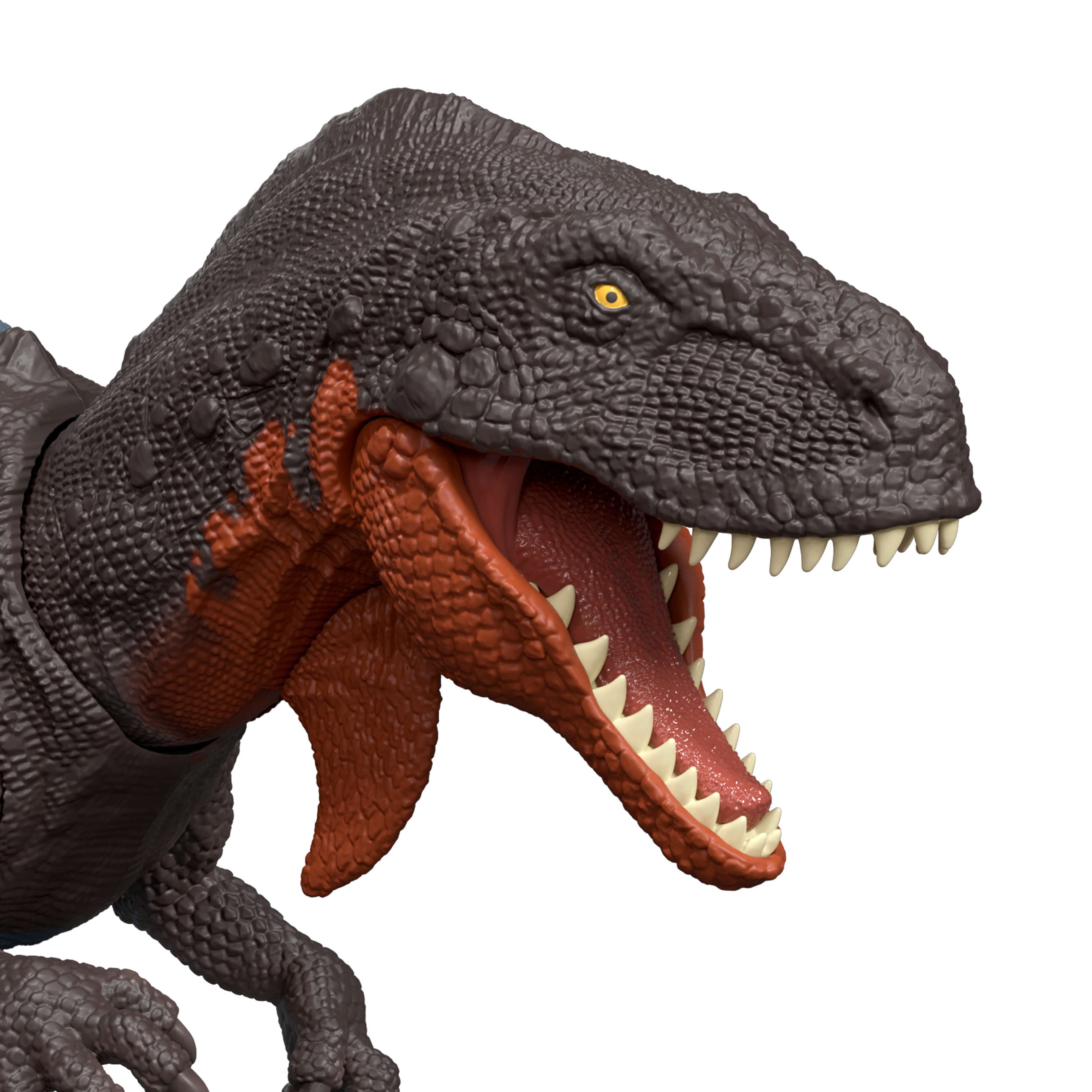 Produktbild Jurassic World: Die Wiedergeburt Wild Roar Abelisaurus-Dinosaurierspielzeug mit schwanzgesteuertem Beißangriff und Brüllgeräusch 3 von 6