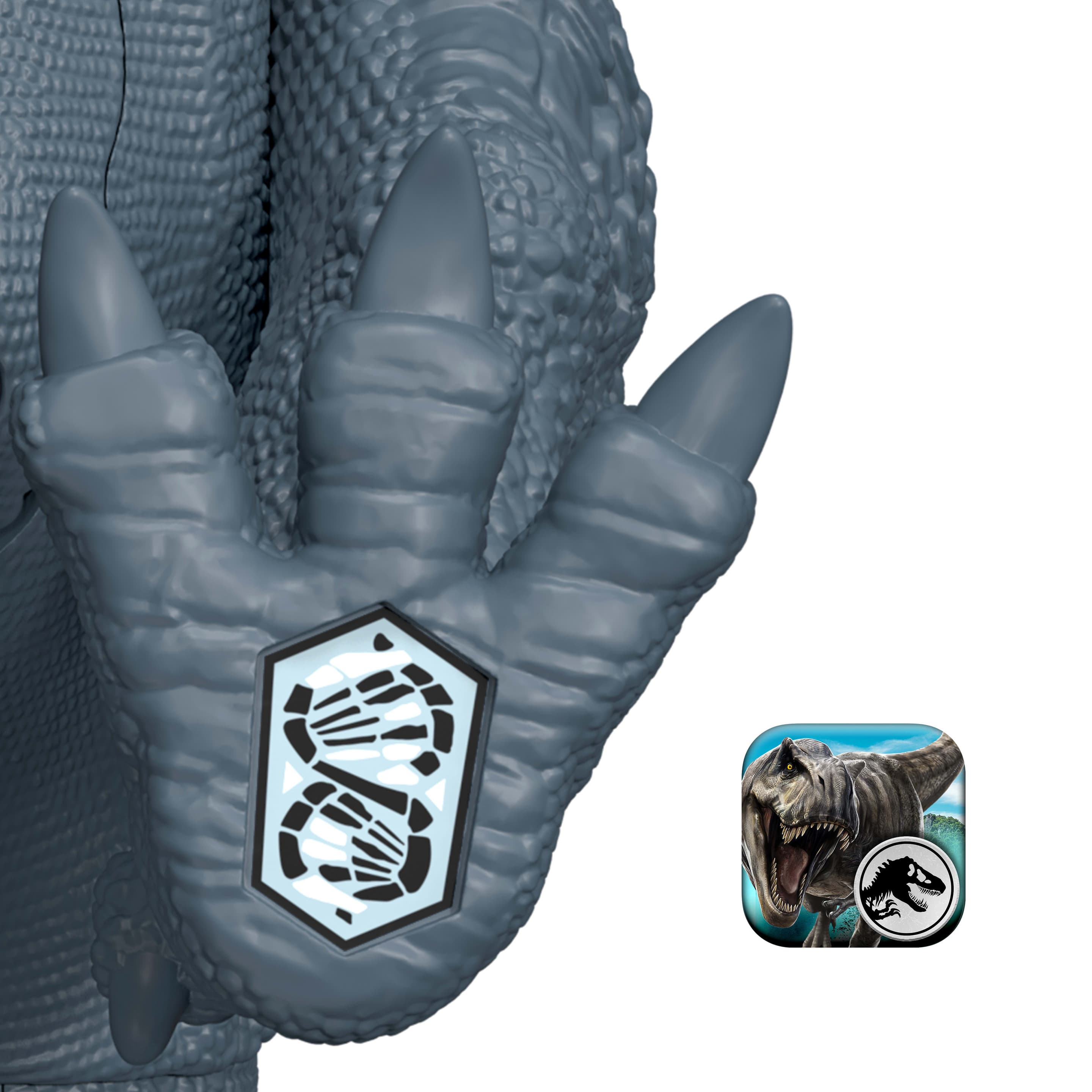 Produktbild Jurassic World: Die Wiedergeburt Wild Roar Abelisaurus-Dinosaurierspielzeug mit schwanzgesteuertem Beißangriff und Brüllgeräusch 2 von 6