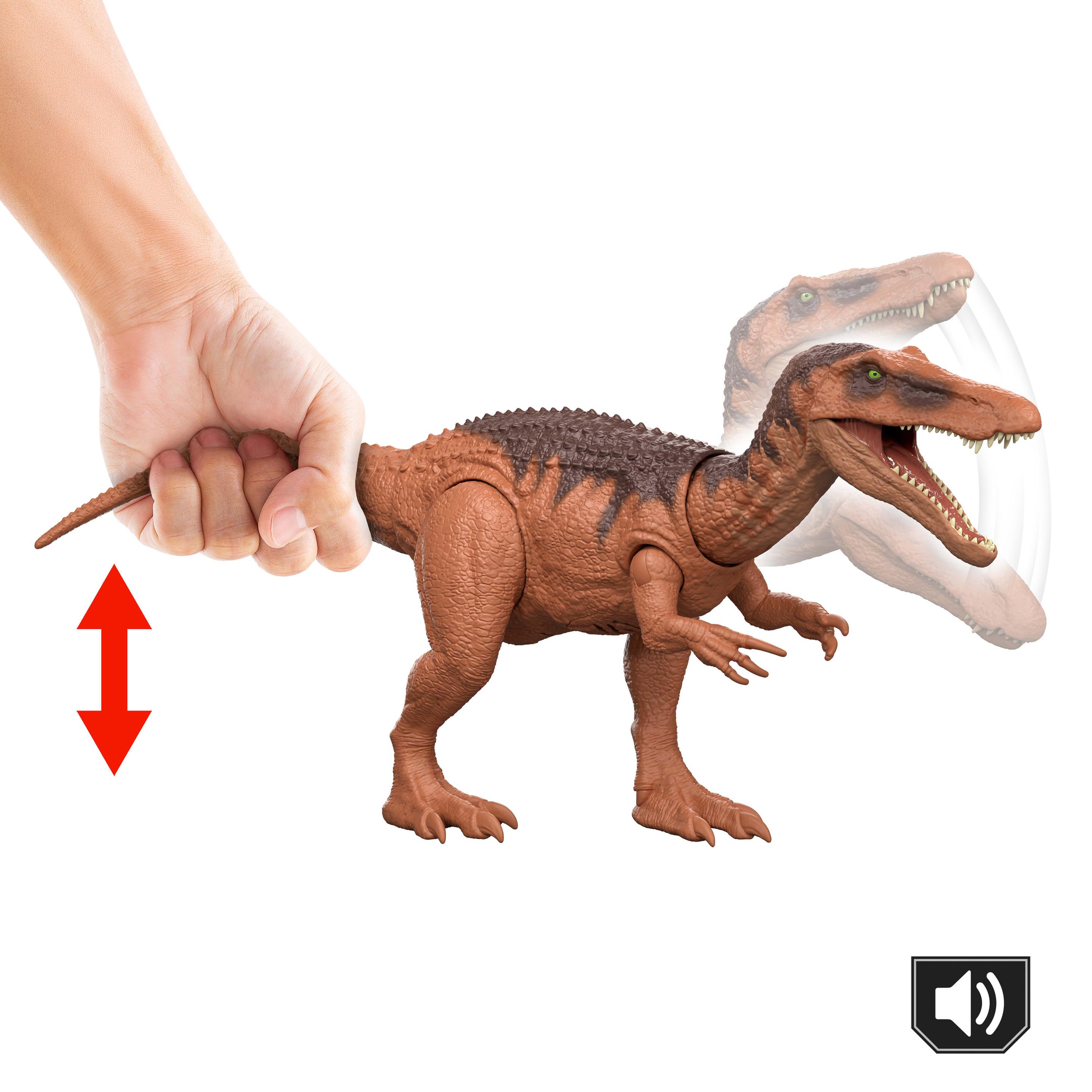Produktbild Jurassic World: Die Wiedergeburt Wild Roar Baryonyx Dinosaurierspielzeug mit schwanzgesteuertem Beiß-Angriff und Brüllgeräusch 5 von 6
