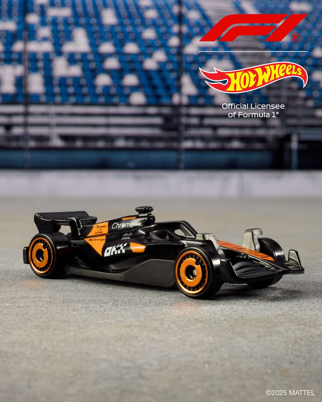 Produktbild Hot Wheels 5er-Pack Race Team, Set aus 5 Formel 1 Die-Cast-Spielzeugautos im Maßstab 1:64 6 von 6