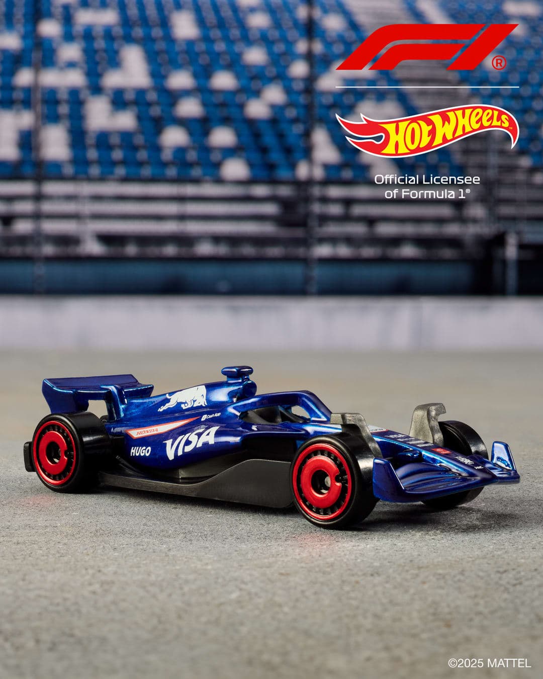 Produktbild Hot Wheels 5er-Pack Race Team, Set aus 5 Formel 1 Die-Cast-Spielzeugautos im Maßstab 1:64 4 von 6