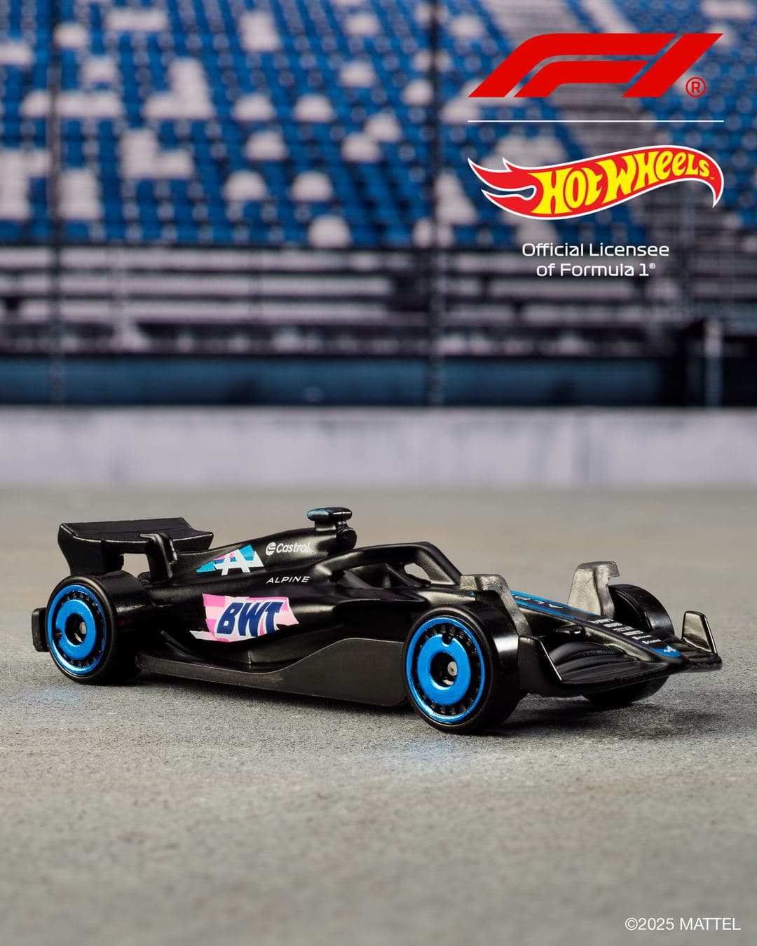 Produktbild Hot Wheels 5er-Pack Race Team, Set aus 5 Formel 1 Die-Cast-Spielzeugautos im Maßstab 1:64 3 von 6