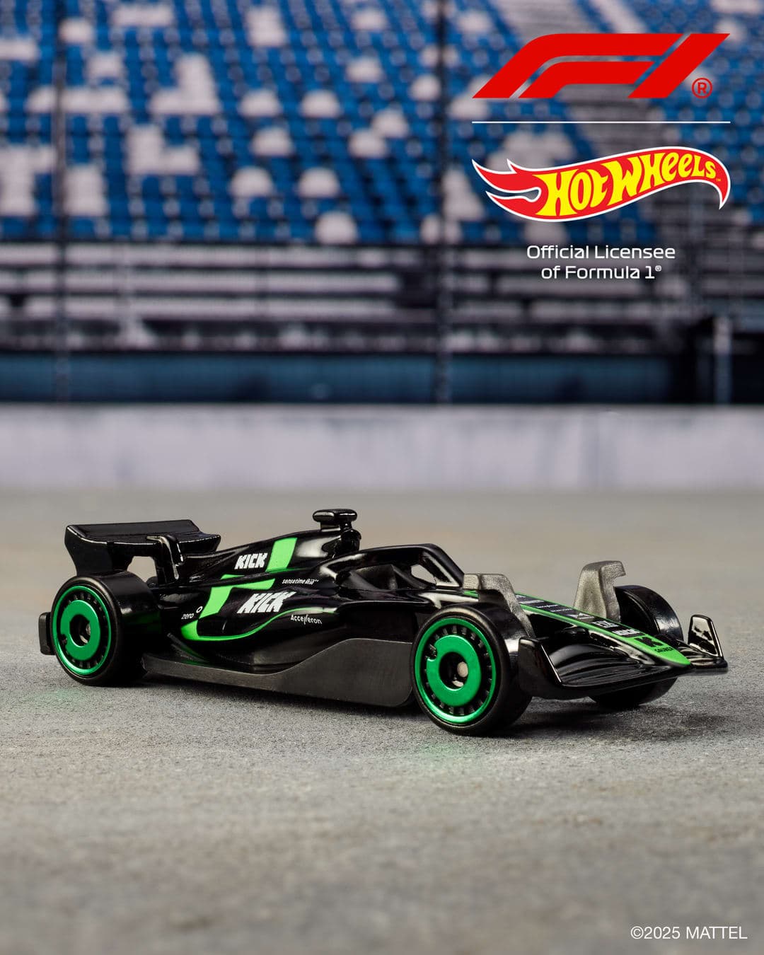 Produktbild Hot Wheels 5er-Pack Race Team, Set aus 5 Formel 1 Die-Cast-Spielzeugautos im Maßstab 1:64 2 von 6
