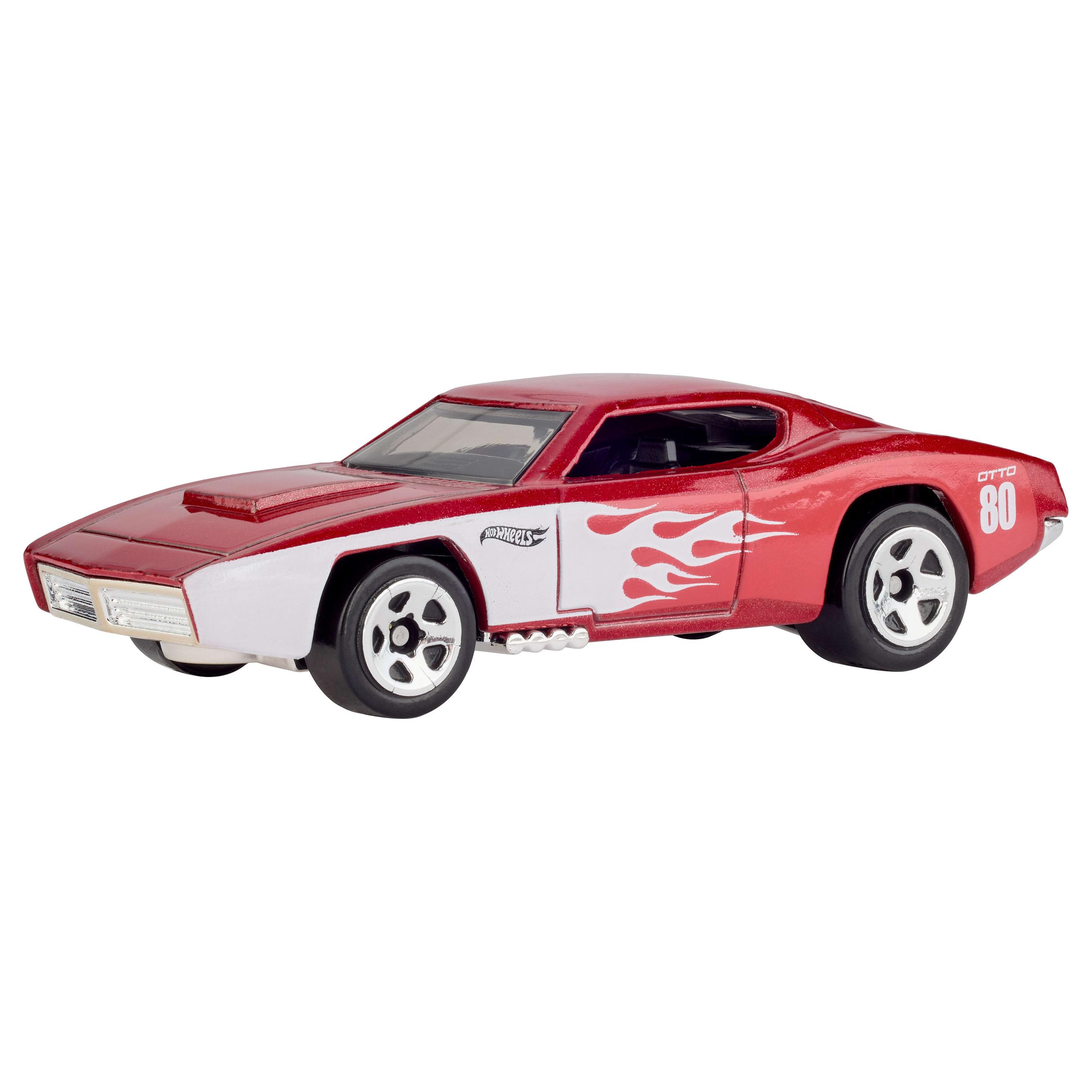 Produktbild Hot Wheels Core Mattel 80. Jubiläum 5er-Pack Spielzeugautos im Maßstab 1:64 mit Deko zum Sammeln 5 von 6