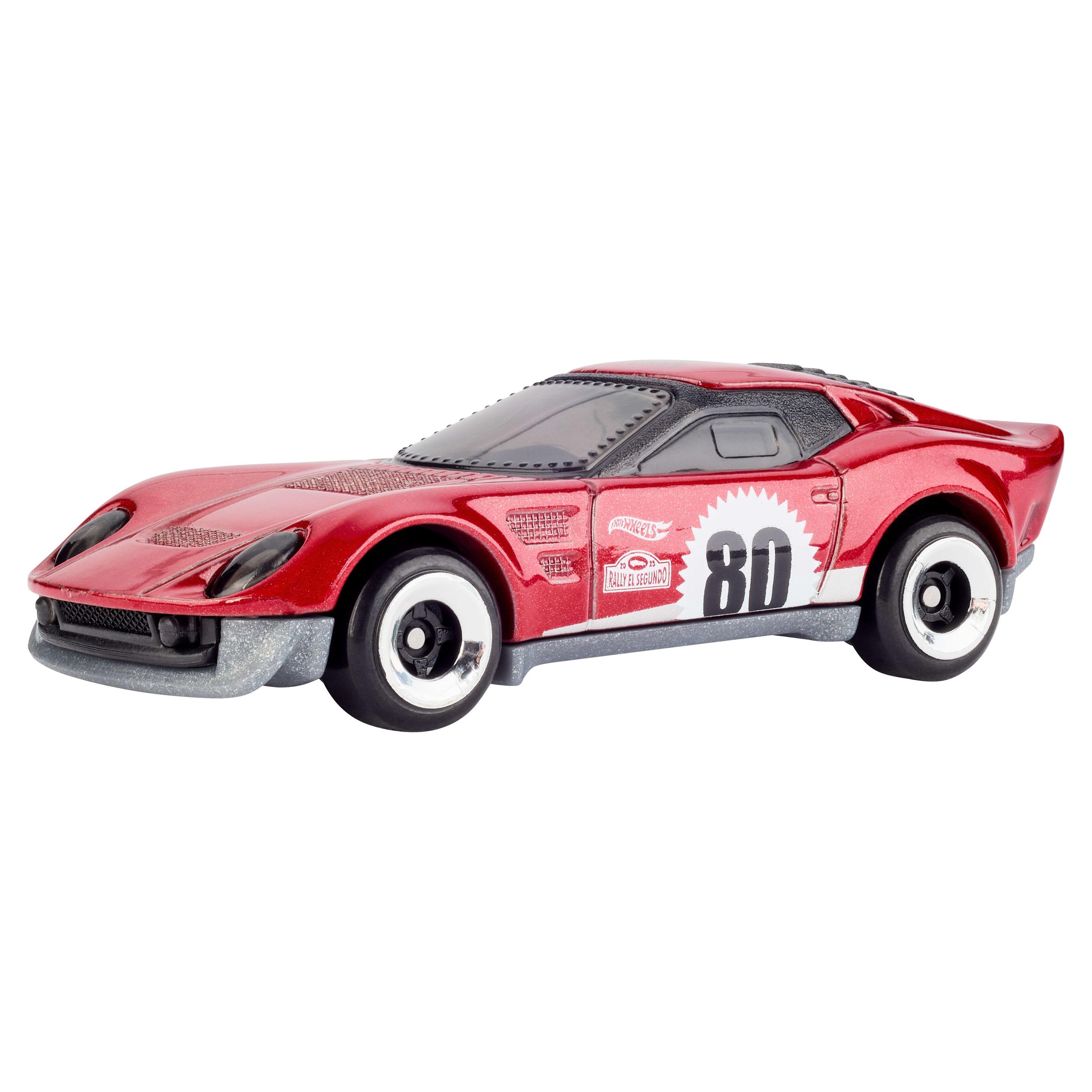 Produktbild Hot Wheels Core Mattel 80. Jubiläum 5er-Pack Spielzeugautos im Maßstab 1:64 mit Deko zum Sammeln 4 von 6