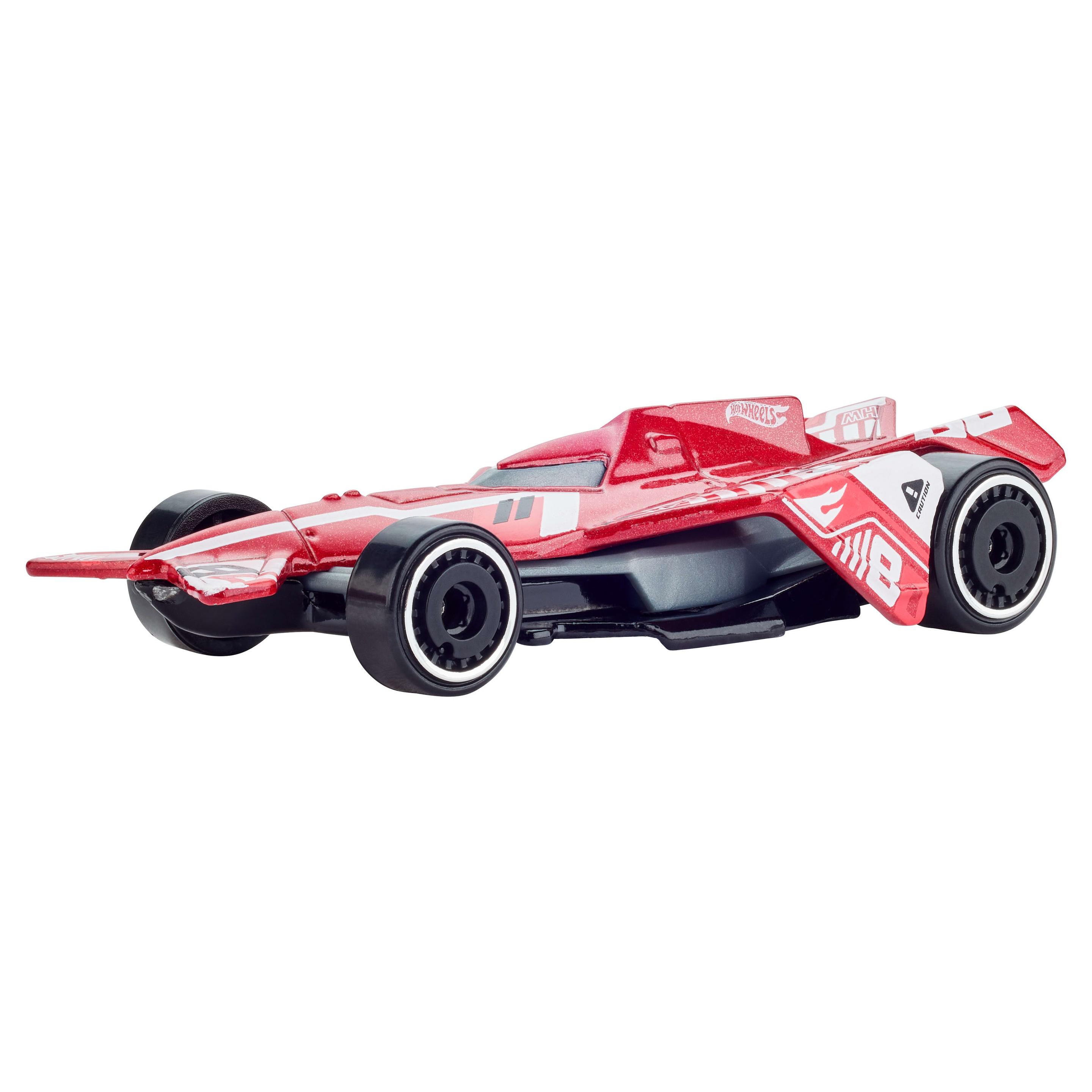 Produktbild Hot Wheels Core Mattel 80. Jubiläum 5er-Pack Spielzeugautos im Maßstab 1:64 mit Deko zum Sammeln 3 von 6