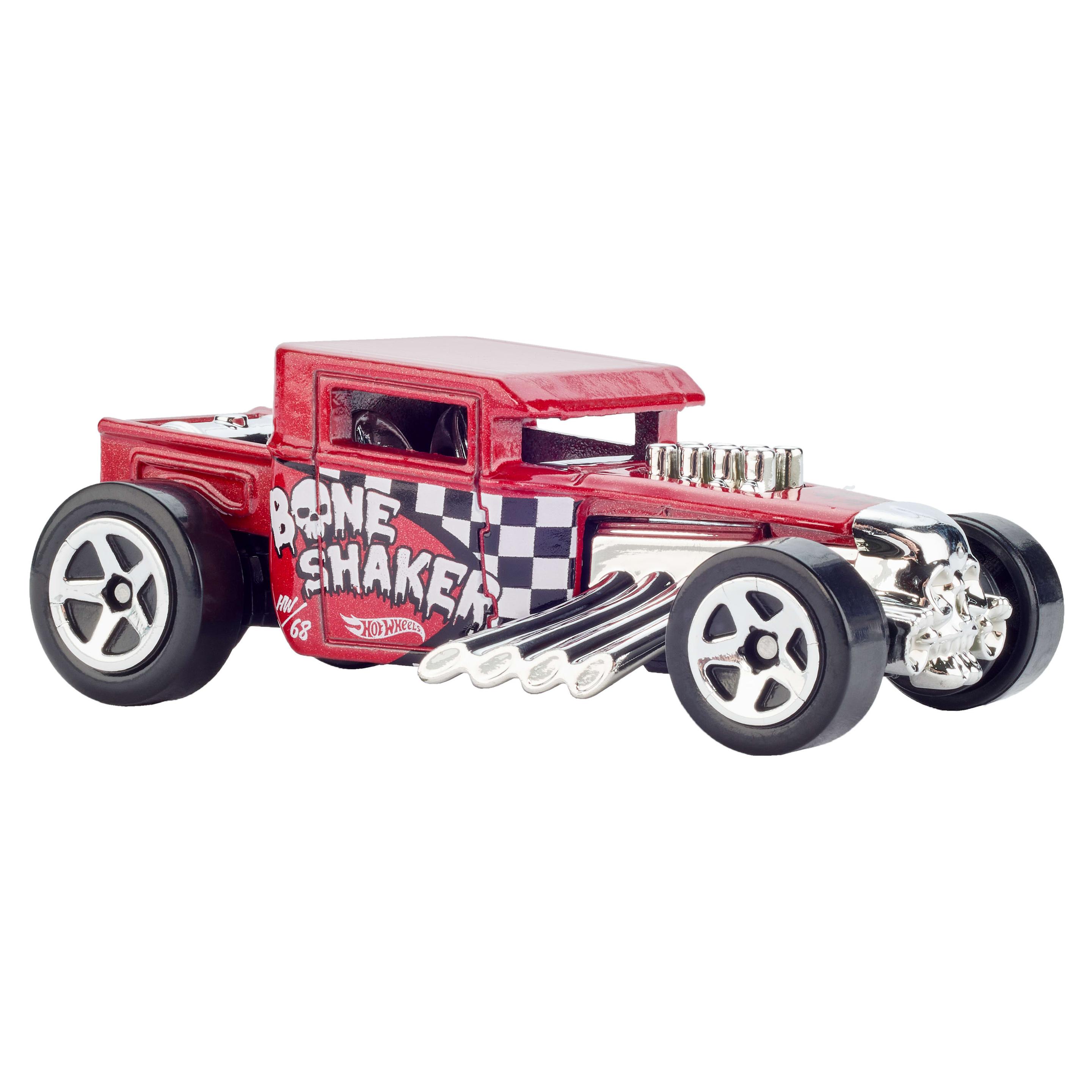 Produktbild Hot Wheels Core Mattel 80. Jubiläum 5er-Pack Spielzeugautos im Maßstab 1:64 mit Deko zum Sammeln 2 von 6
