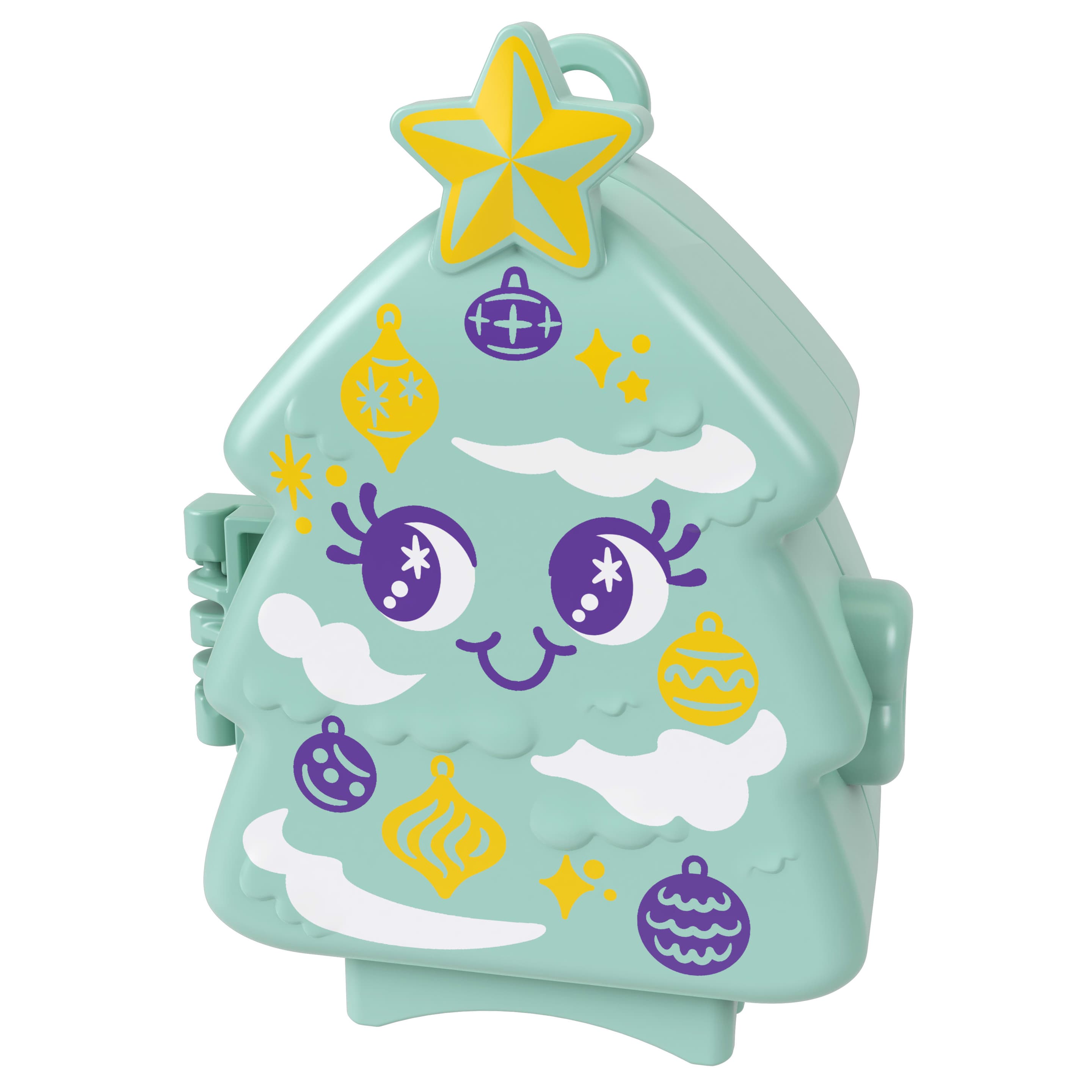 Produktbild Polly Pocket Feiertags-Schatullen Geschenkset, stapelbares Schatullen-Spielset mit Minipuppe, Zubehör und Haustier 4 von 6