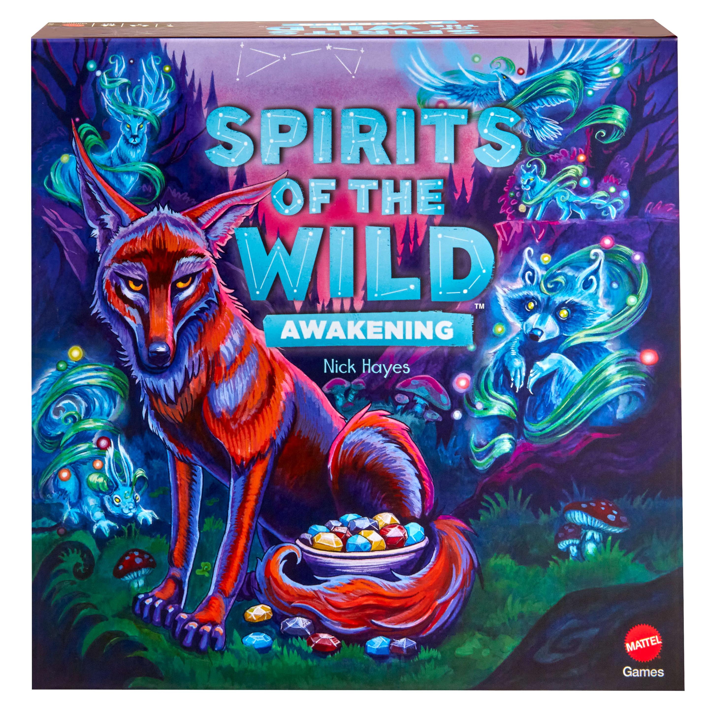 Spirits of the Wild: Awakening, entspannendes, leichtes Strategiebrettspiel in kunstvoller Gestaltung für 2 Spieler
