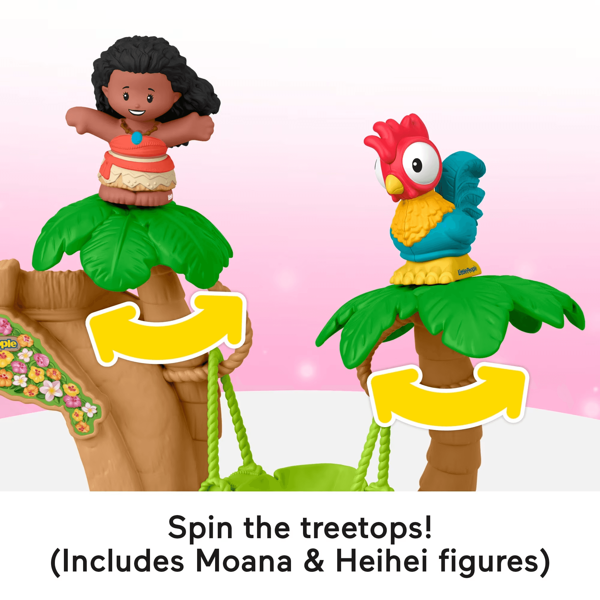 Produktbild Fisher-Price Little People Disney Princess Moana Abenteuer-Dorf – Spielspaß für kleine Entdecker 3 von 6