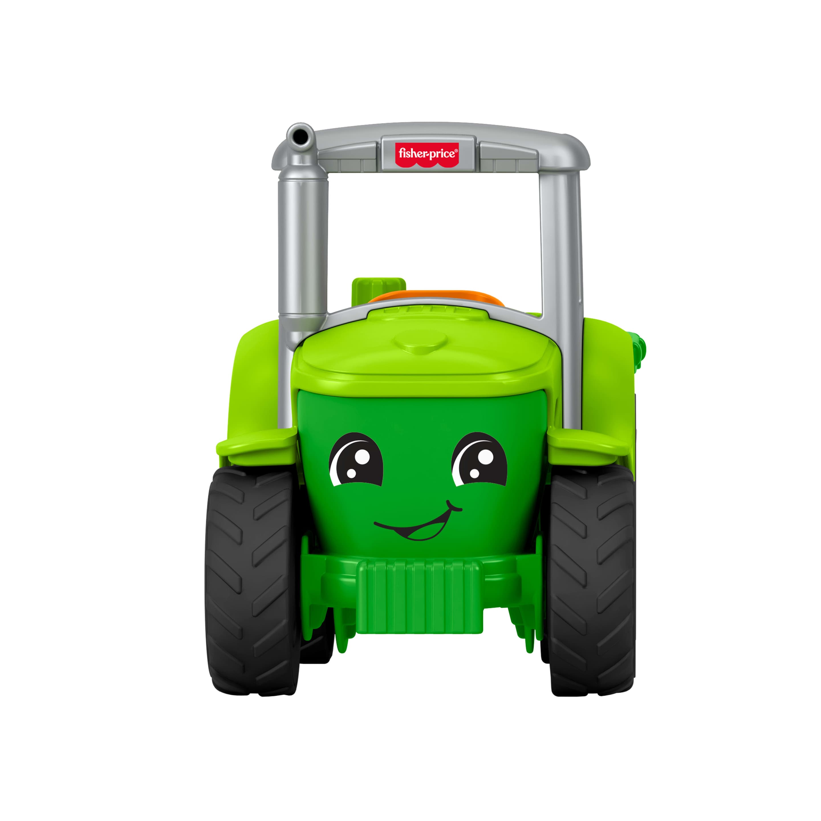 Produktbild Fisher-Price Little People Mein erster Traktor, musikalisches Fahrzeug für den Bauernhof und 2 Figuren für Kleinkinder 3 von 6