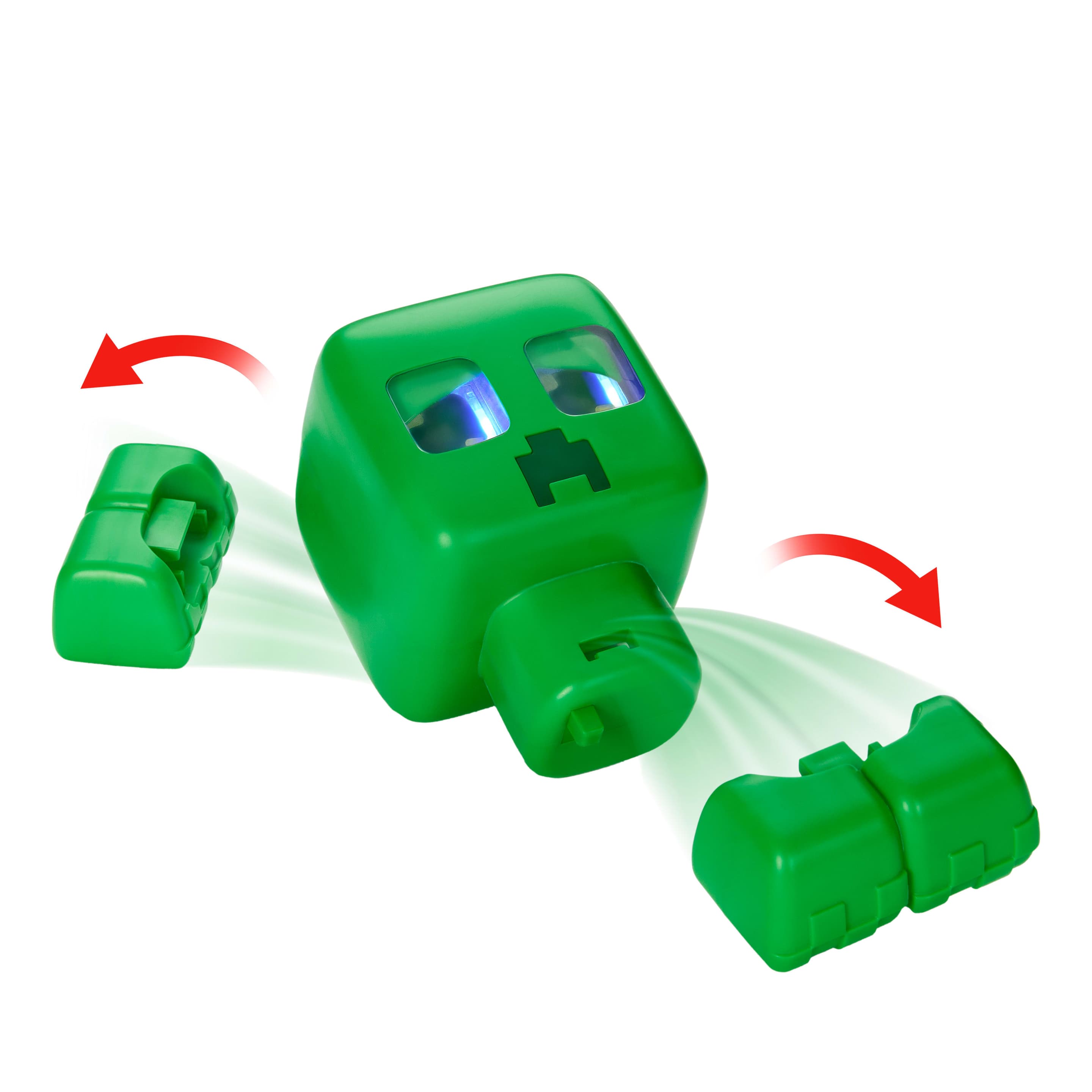 Produktbild Minecraft Mein Haustier-Creeper interaktives Spielzeug, Actionfigur mit Lichtern, Geräuschen und explodierendem Spielspaß 3 von 6