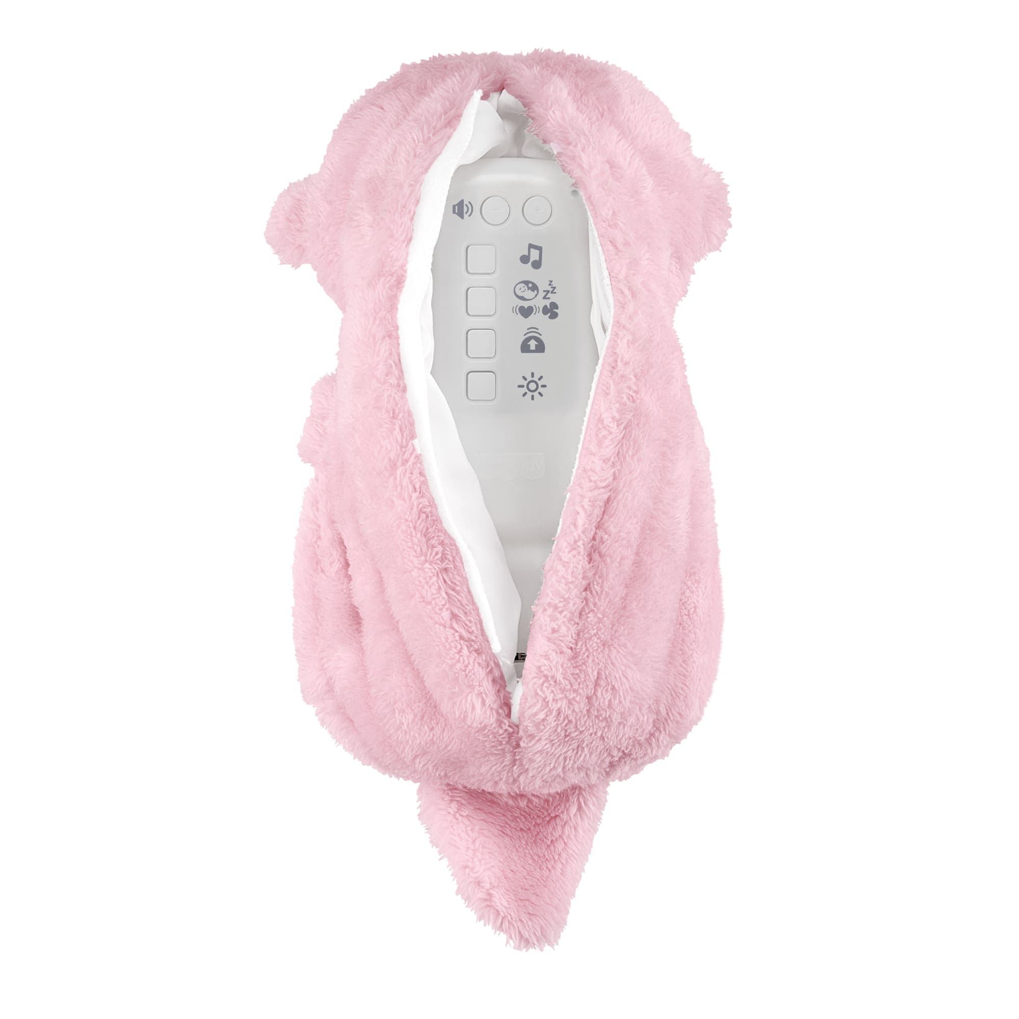 Produktbild Fisher-Price Schlummer-Otter, pinkes Plüschspielzeug für Babys, Spieluhr mit Atembewegungen 2 von 6