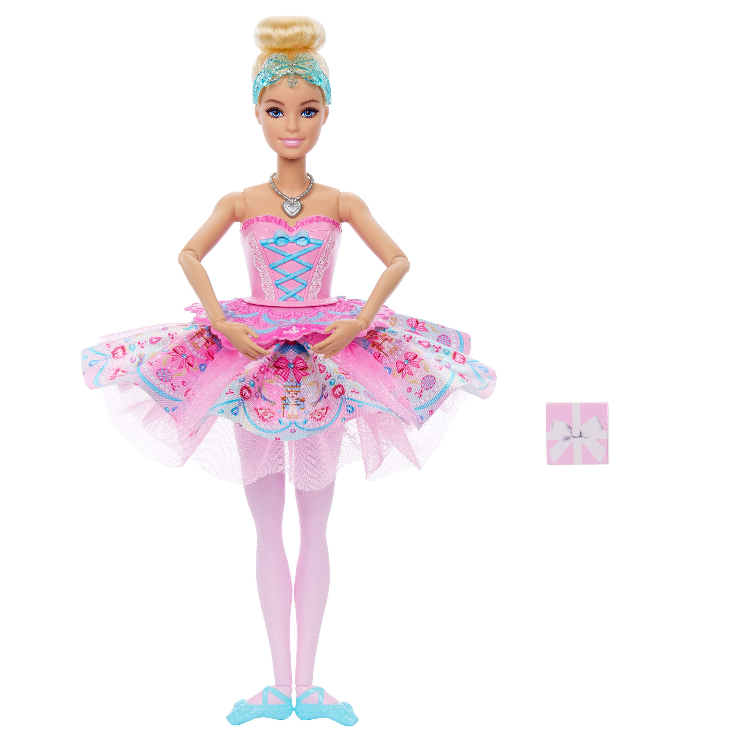 Barbie in: Der Nussknacker, Puppe Clara mit Tutu und Ballerina-Zubehör