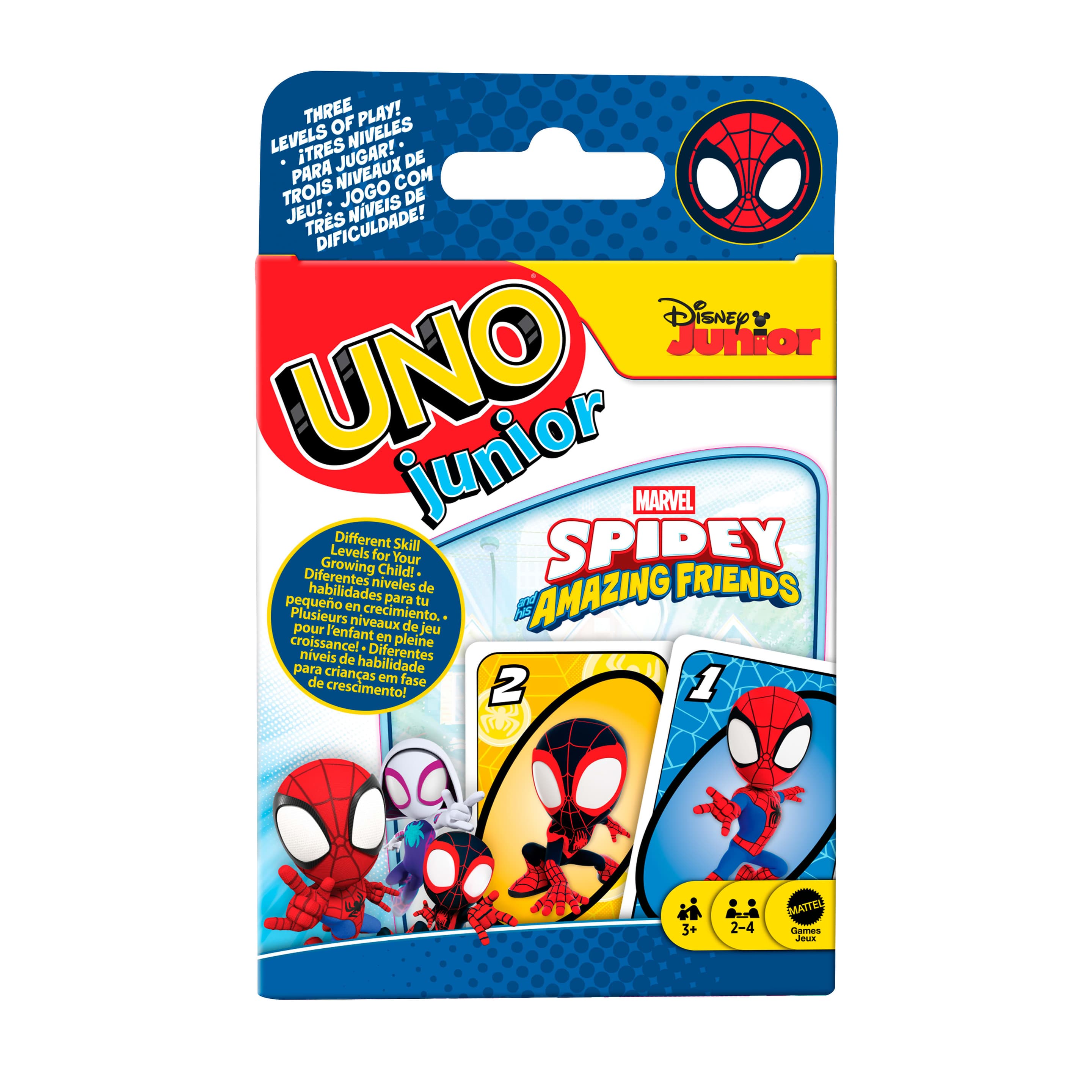 UNO Junior Marvel Spidey und seine Super-Freunde 