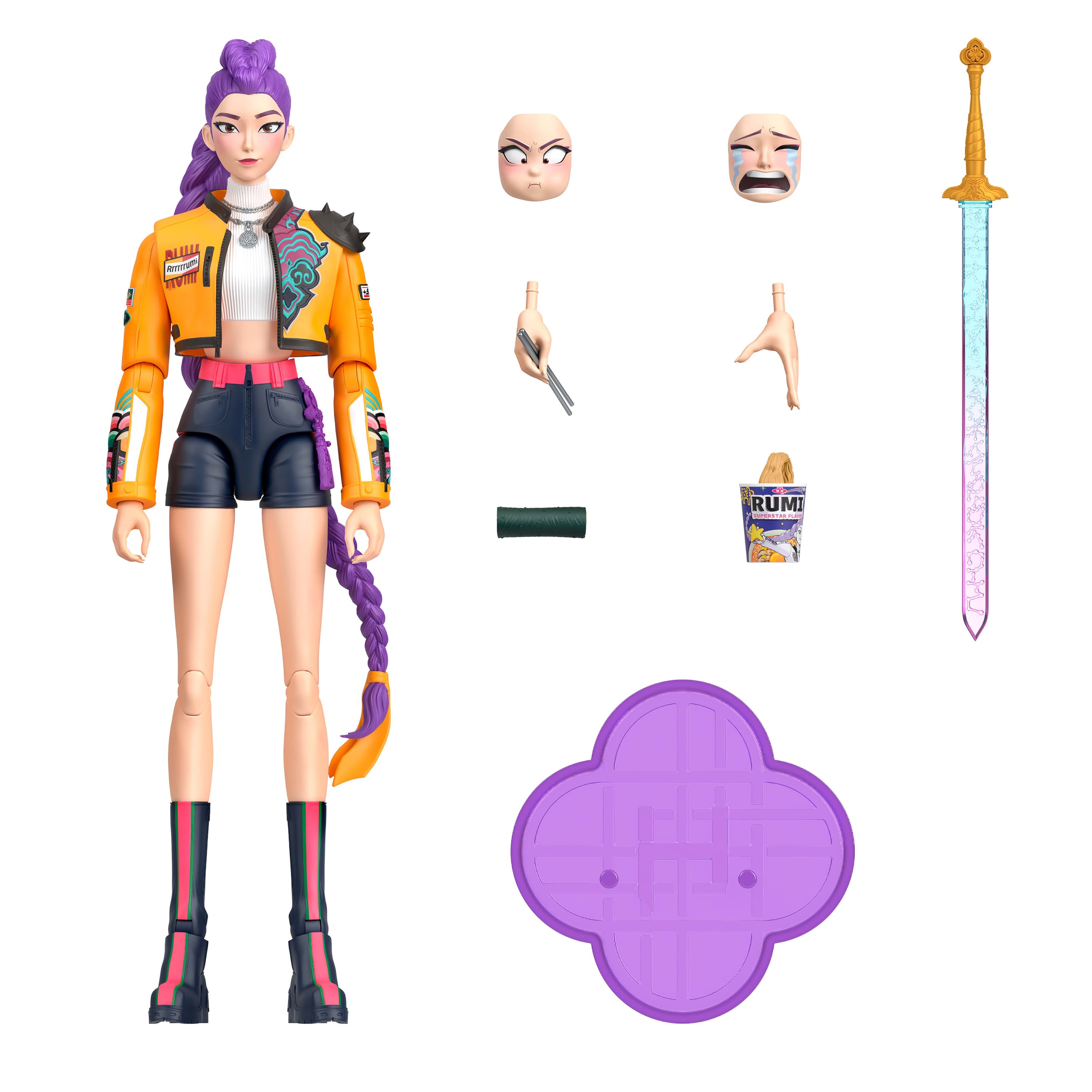 KPop Demon Hunters HUNTR/X Rumi-Actionfigur