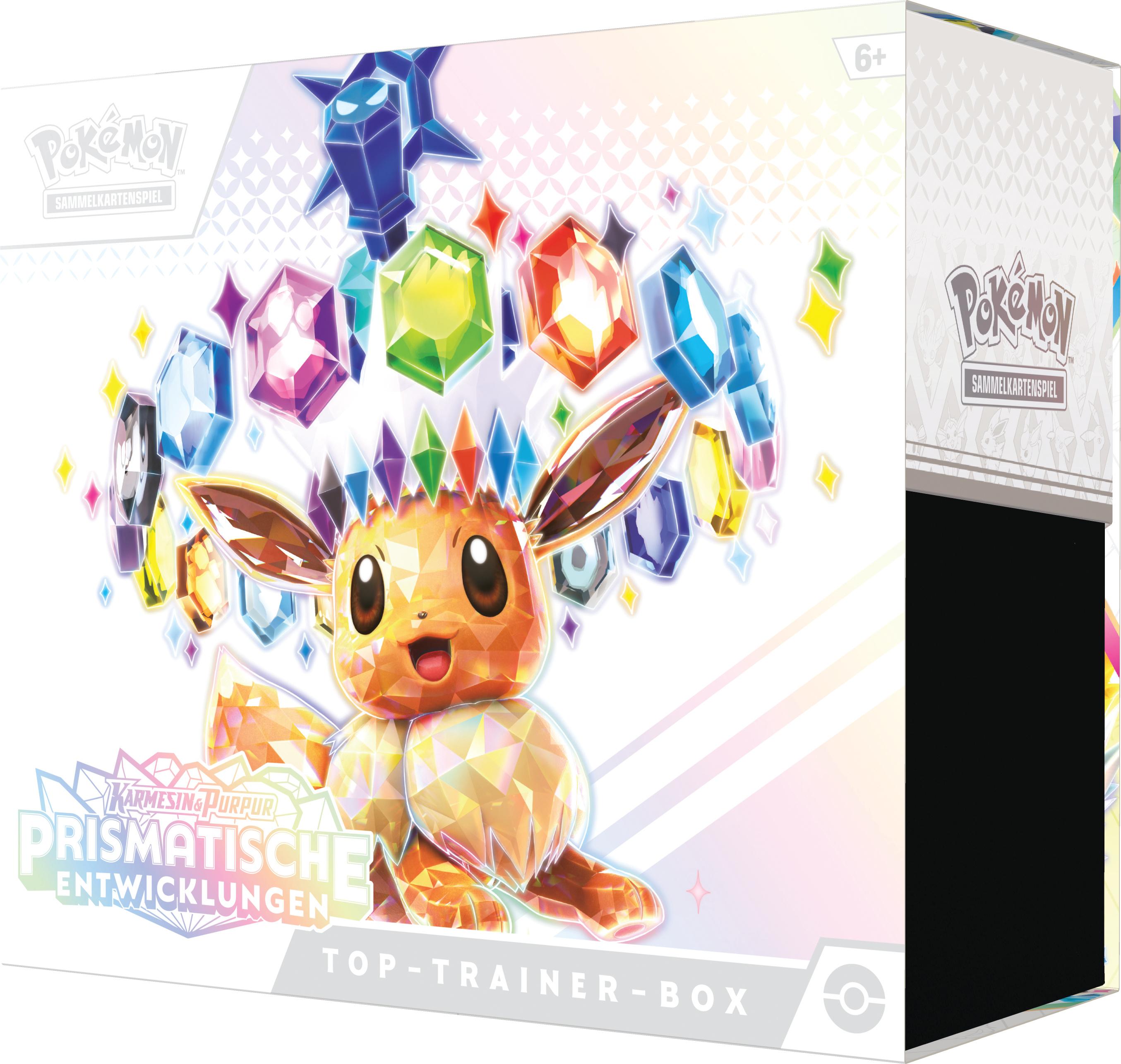 Produktbild POKÉMON Sammelkartenspiel - Top-Trainer-Box Karmesin&Purpur - Prismatische Entwicklungen 3 von 5