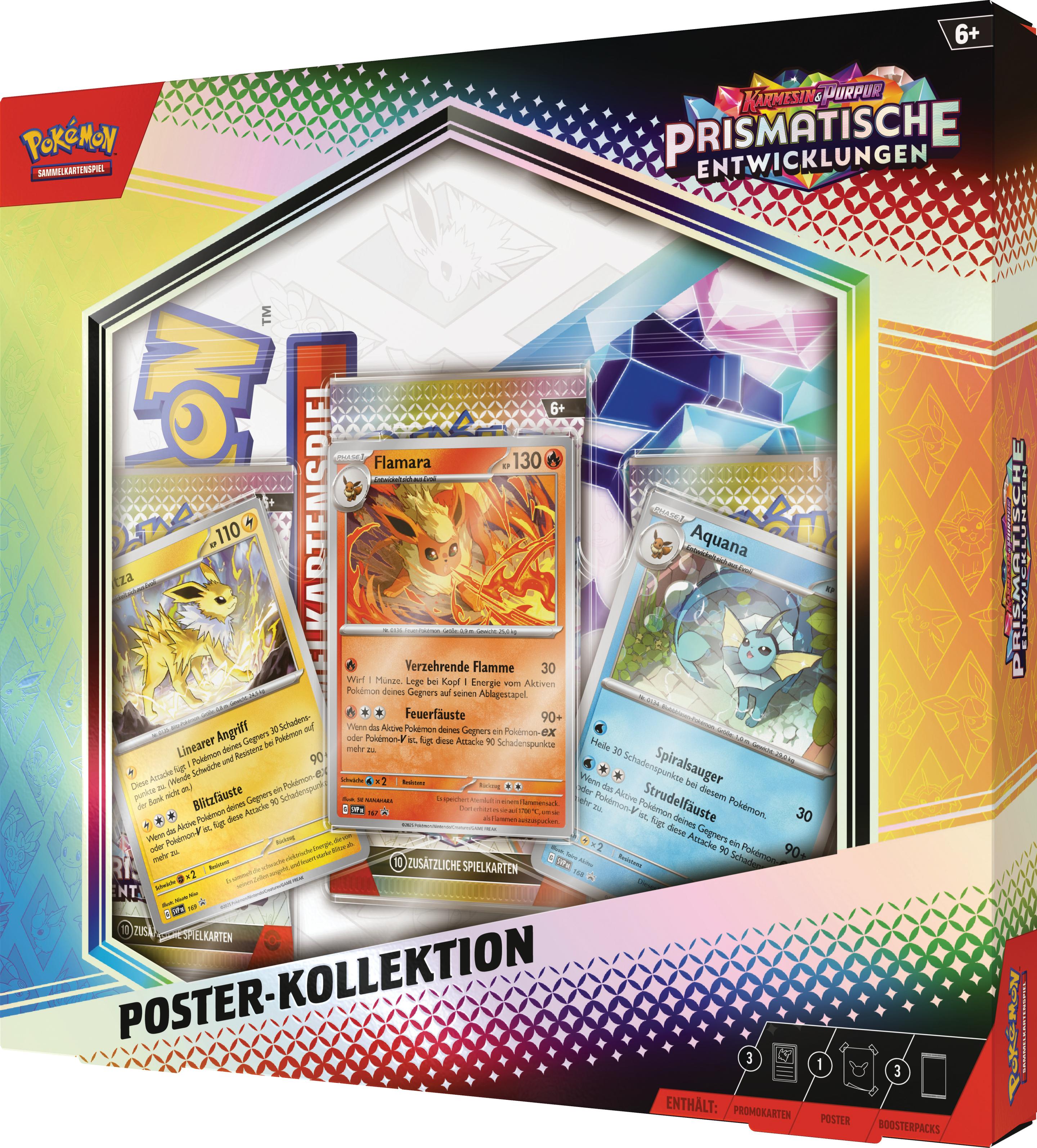 Produktbild POKÉMON Sammelkartenspiel - Poster-Kollektion Karmesin&Purpur - Prismatische Entwicklungen 7 von 7