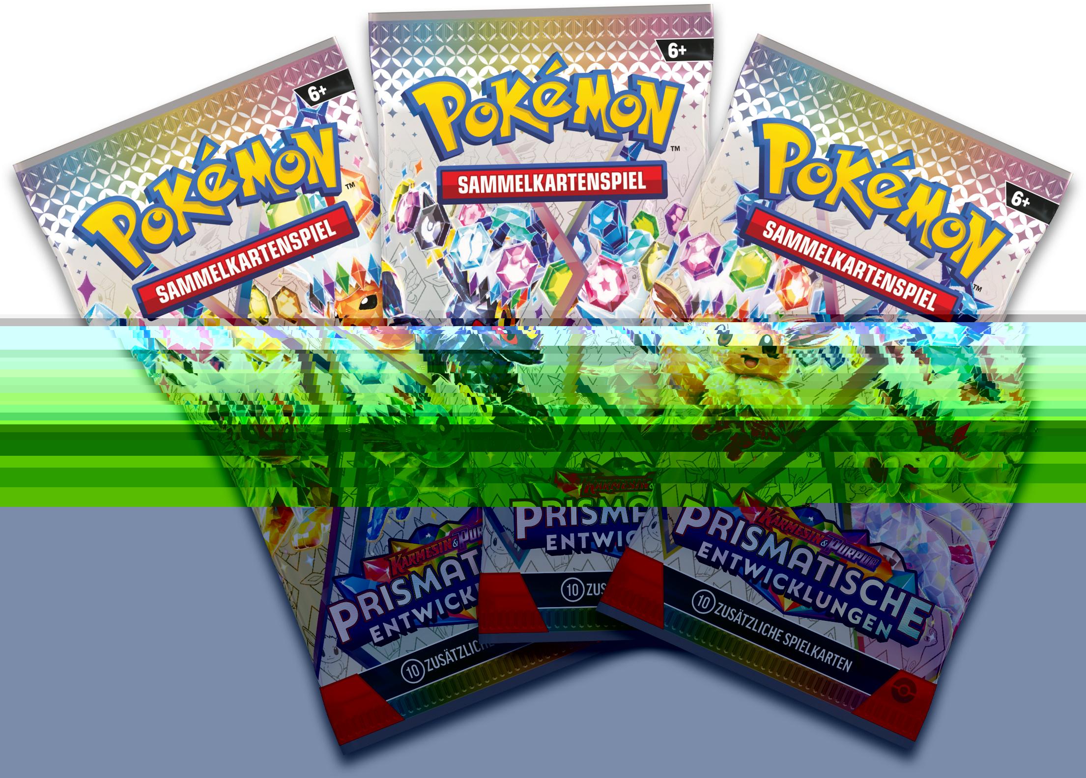 Produktbild POKÉMON Sammelkartenspiel - Poster-Kollektion Karmesin&Purpur - Prismatische Entwicklungen 5 von 7