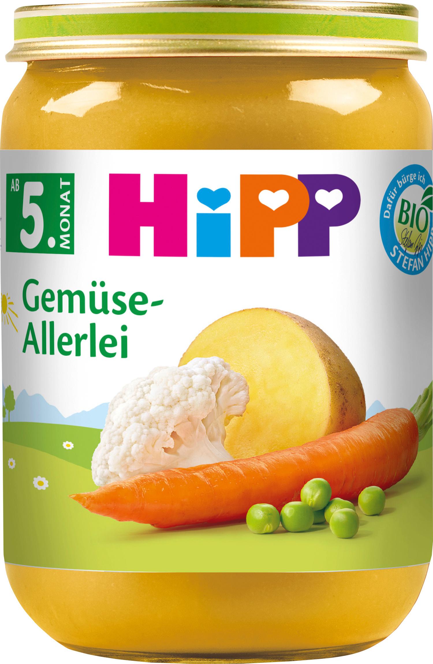 Hipp Gemüse: Bio Gemüse-Allerlei
