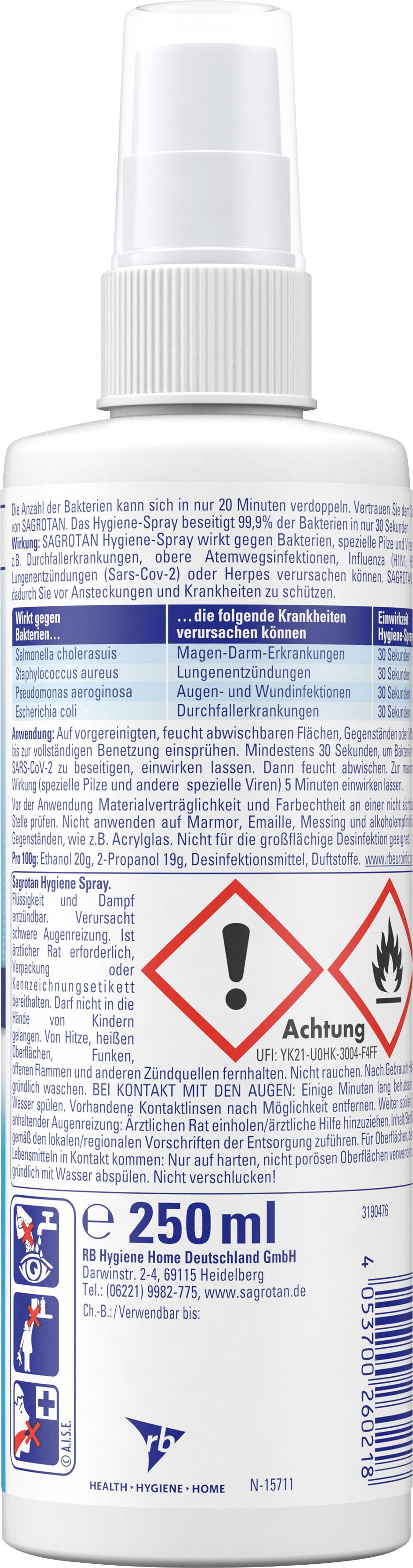 Produktbild Sagrotan Hygiene Pumpspray 2 von 6