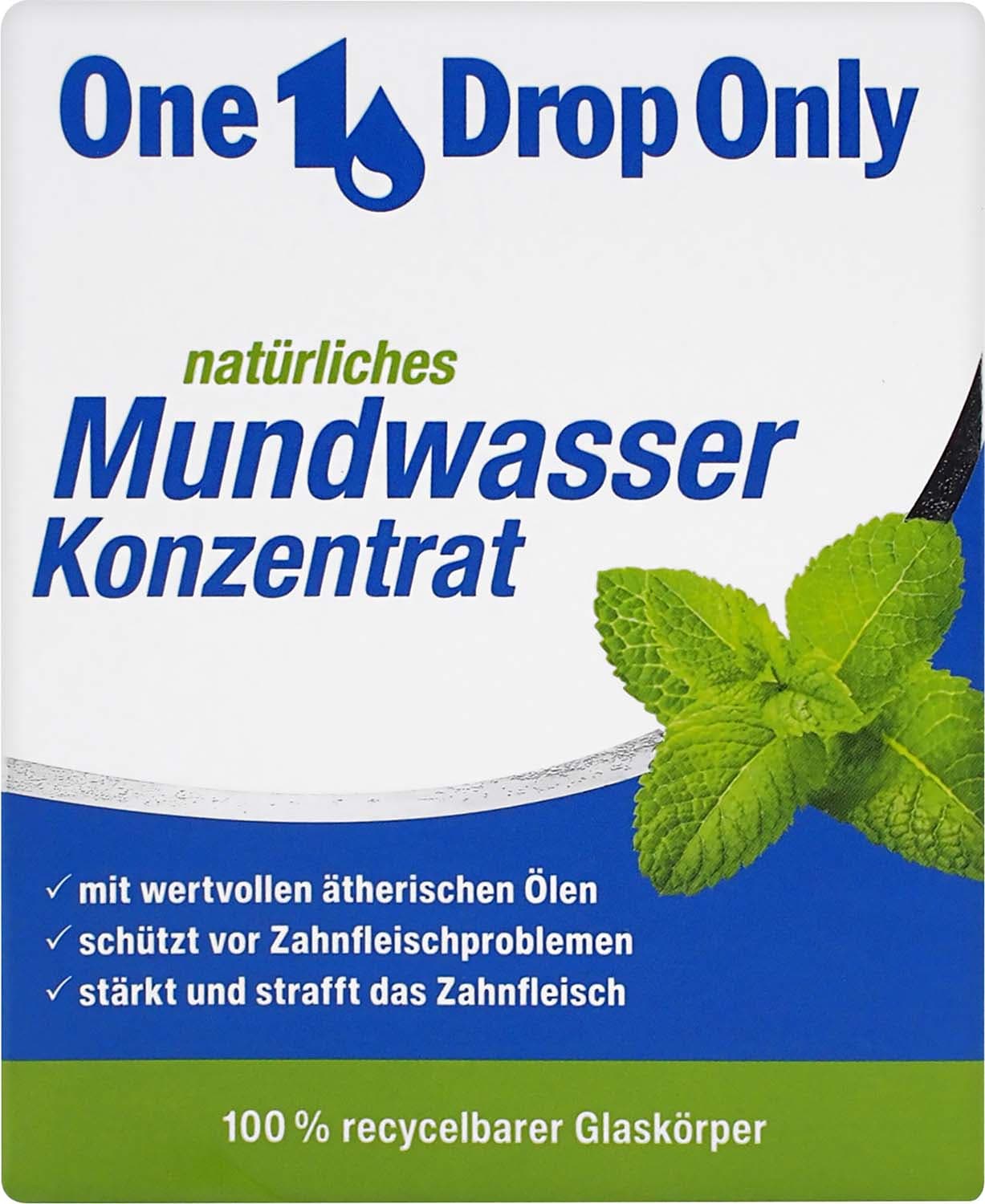 One Drop Only natürliches Mundwasser Konzentrat