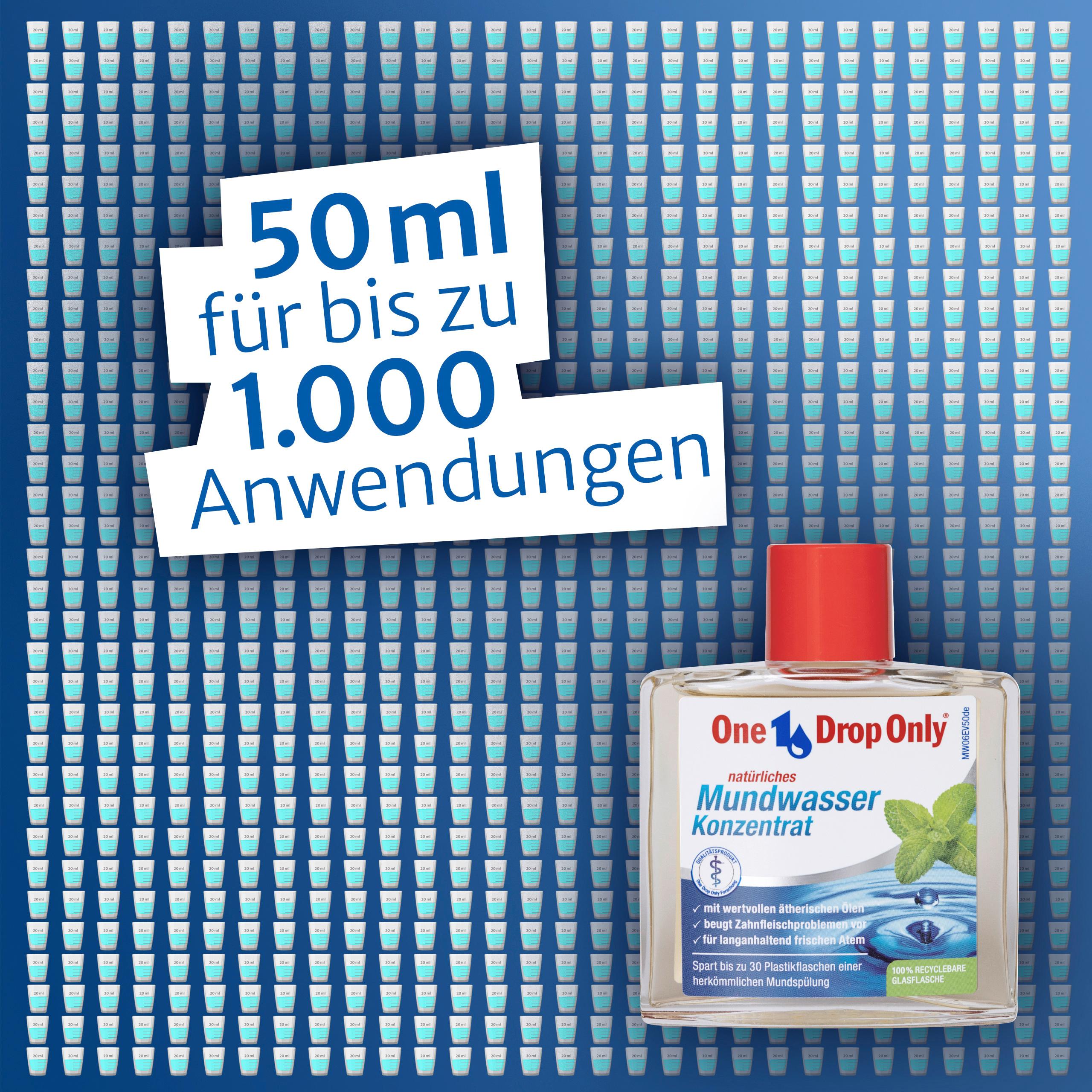 Produktbild One Drop Only natürliches Mundwasser Konzentrat 3 von 6