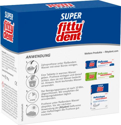 Produktbild fittydent super Reinigungstabletten 2 von 2