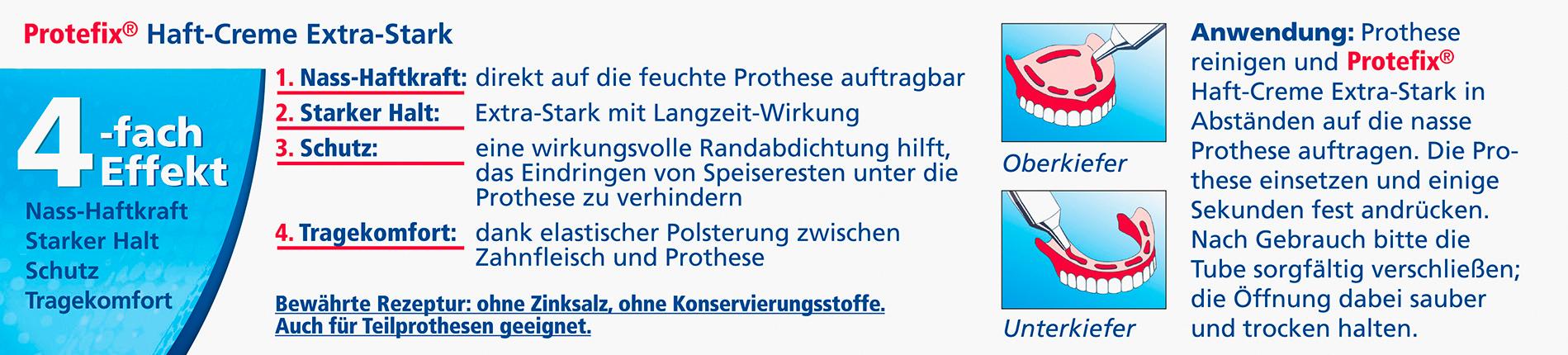 Produktbild Protefix Haft-Creme Extra-Stark 2 von 4