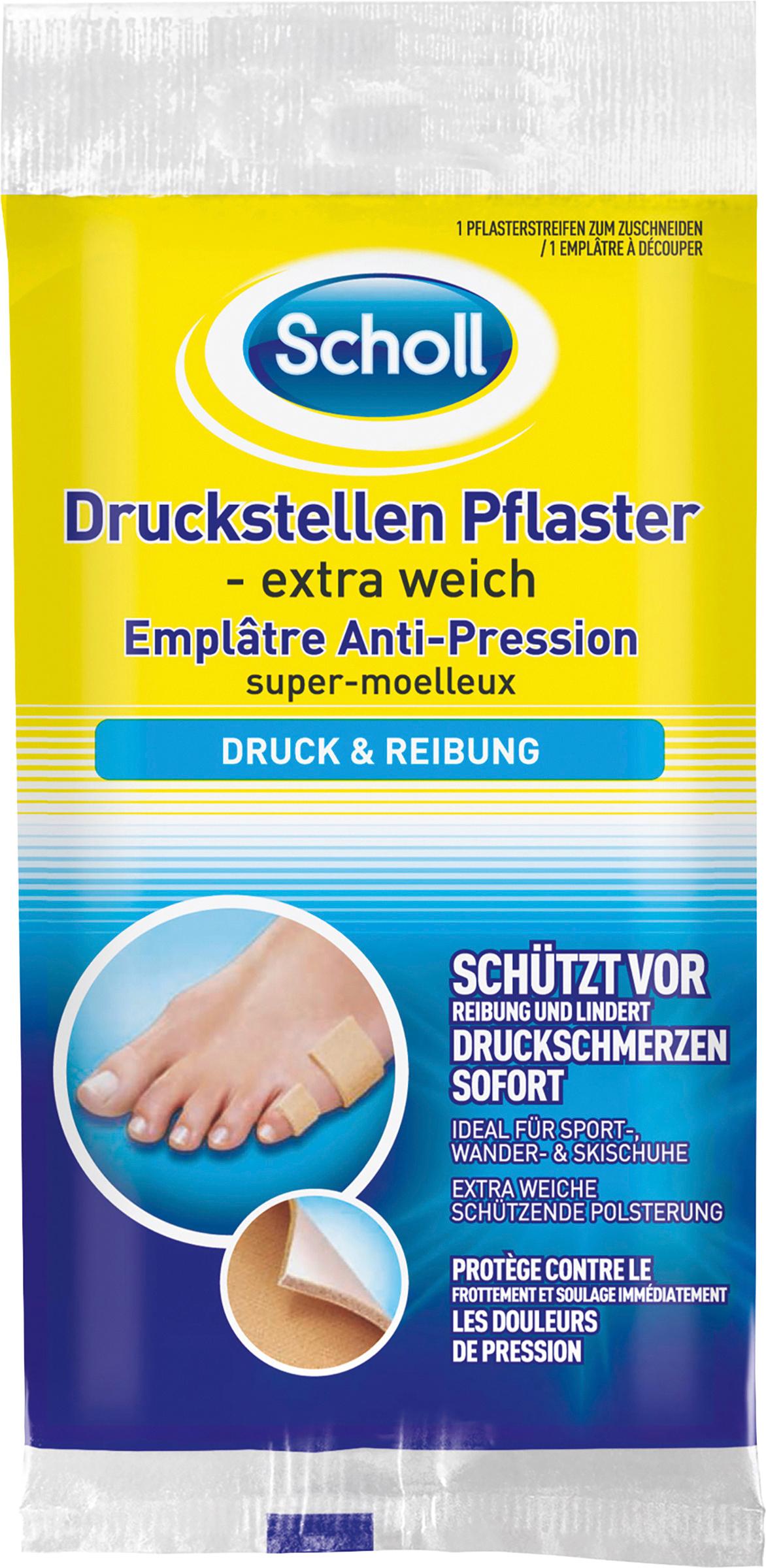 Scholl Druckstellen-Pflaster Extra Weich