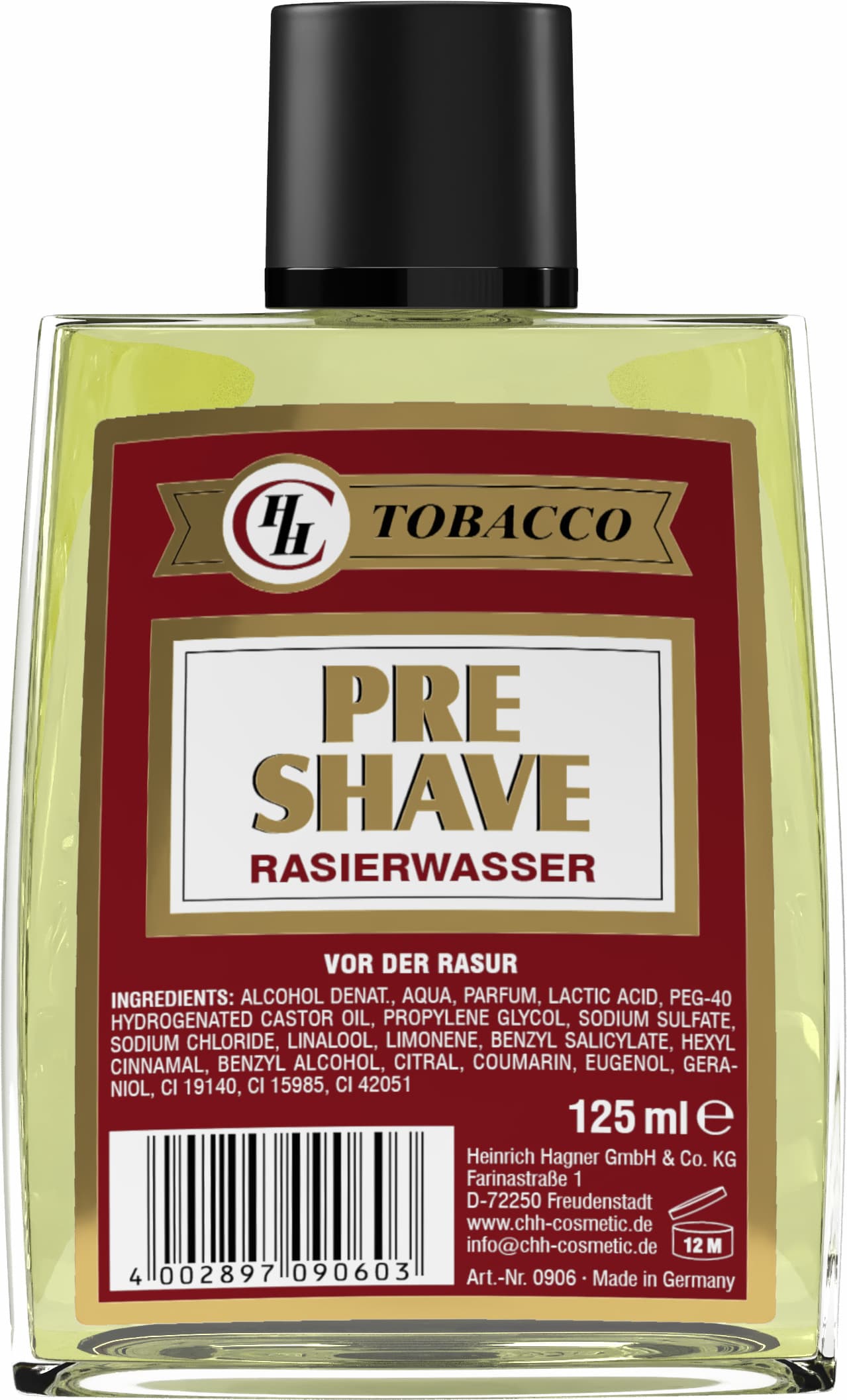 TOBACCO Pre Shave Rasierwasser