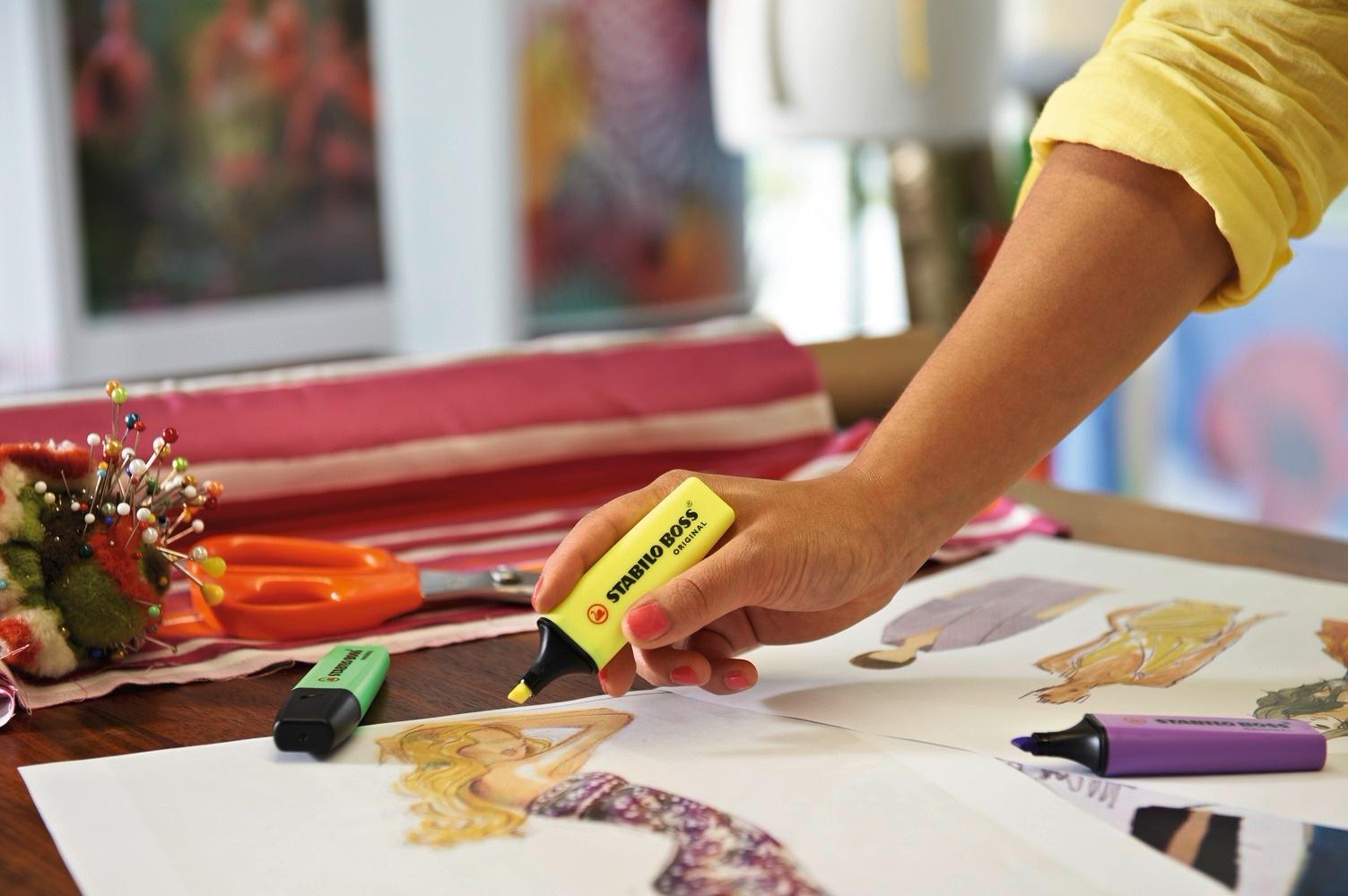 Produktbild STABILO® Textmarker BOSS ORIGINAL 5 von 8