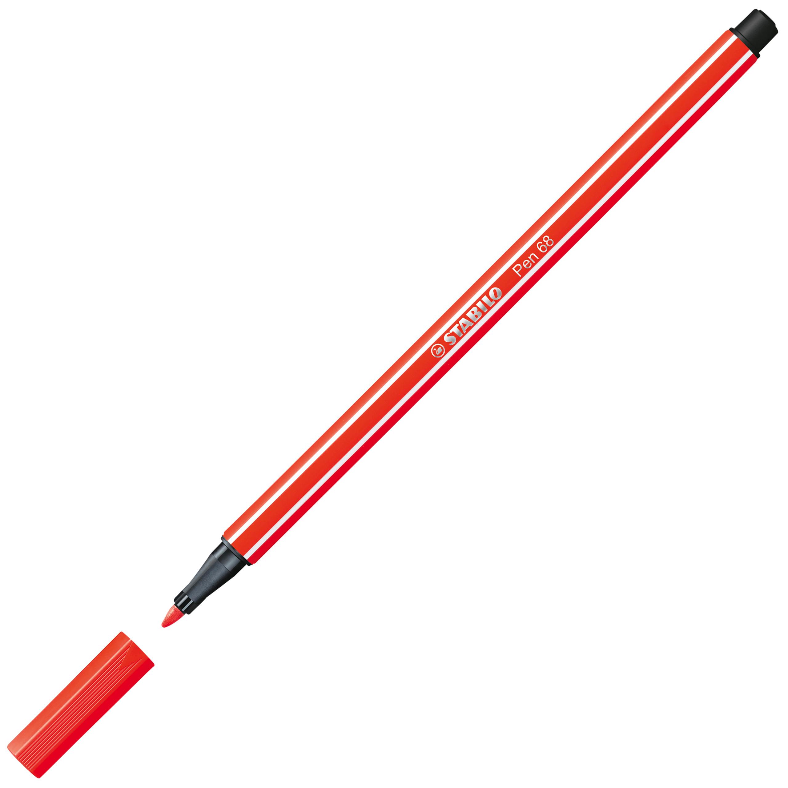 Produktbild STABILO® Premium-Fasermaler - STABILO Pen 68 - 10er Pack - mit 10 verschiedenen Farben 9 von 11