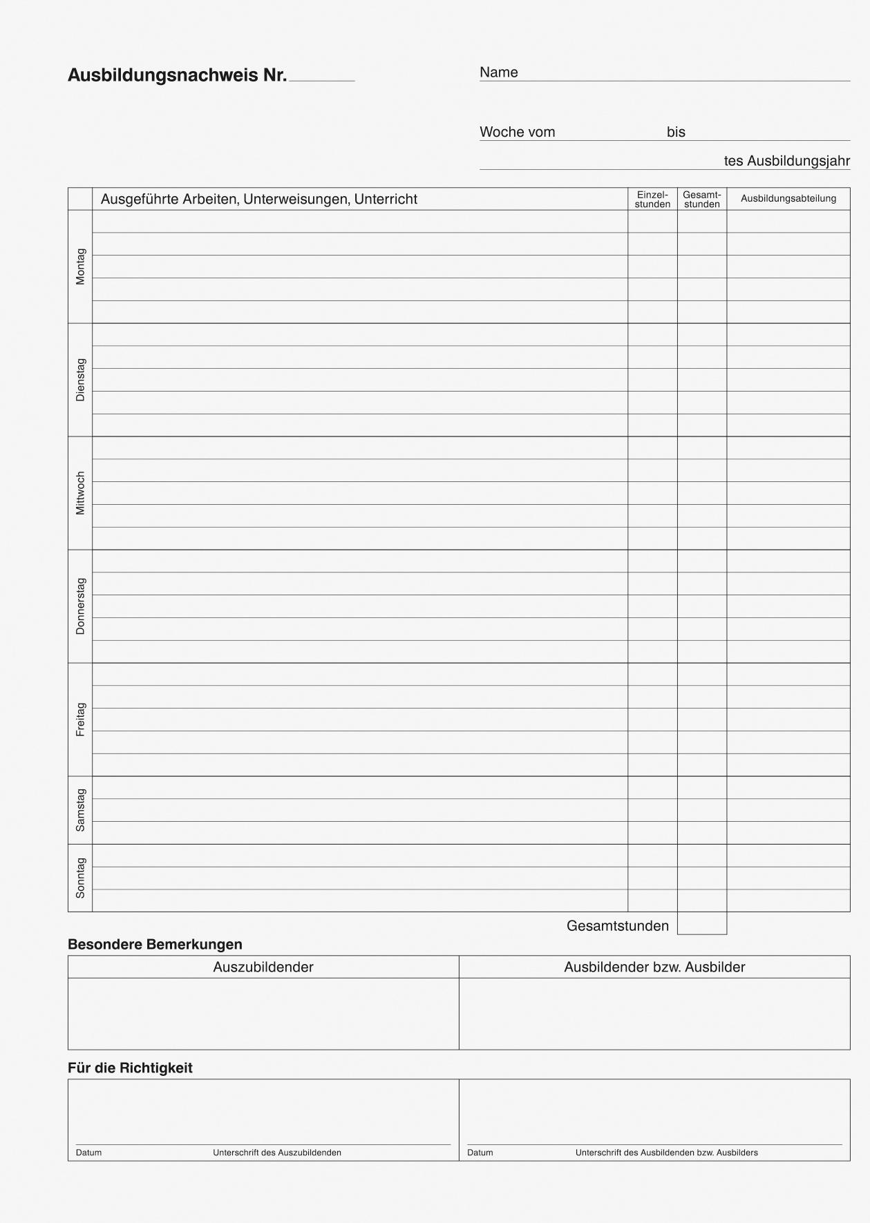 Produktbild BRUNNEN Berichtsblock A4 für Tagesberichte 2 von 2