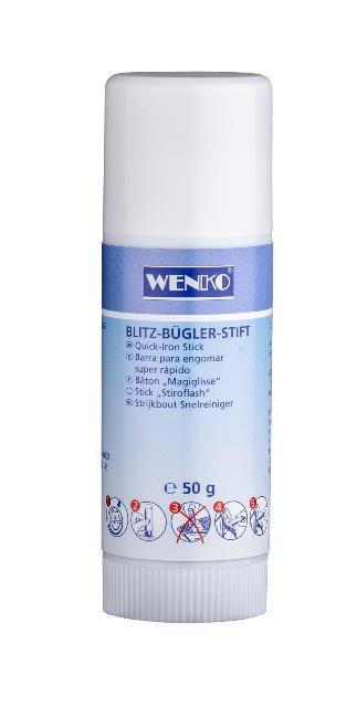 WENKO Blitzbügler-Stift mit Spezialbürste zur Reinigung