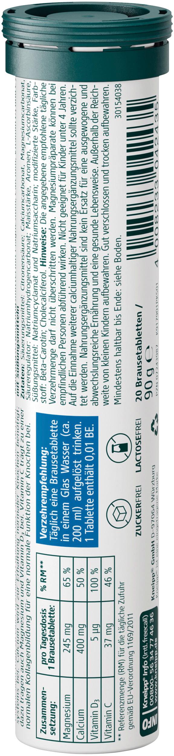 Produktbild Kneipp Magnesium + Calcium + D3 2 von 2