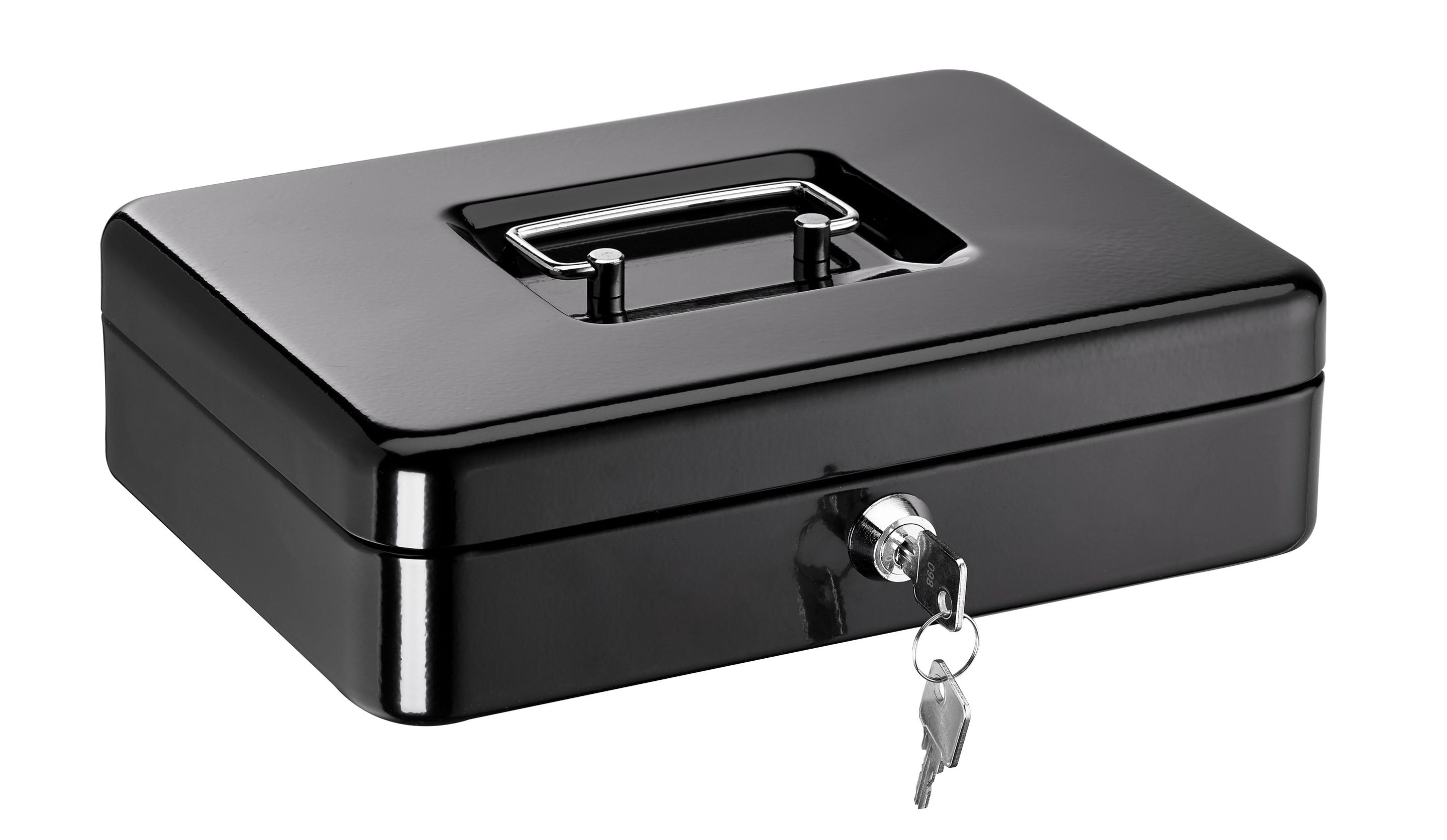 ALCO Geldkassette schwarz  25x18x7,5cm
