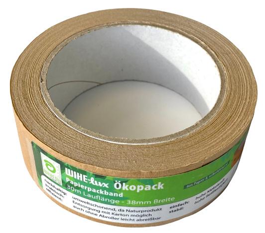 WIHE-lux Papierpackband 3m x 38mm