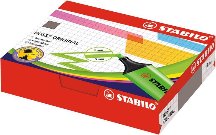 Produktbild STABILO® Textmarker BOSS ORIGINAL 5 von 9